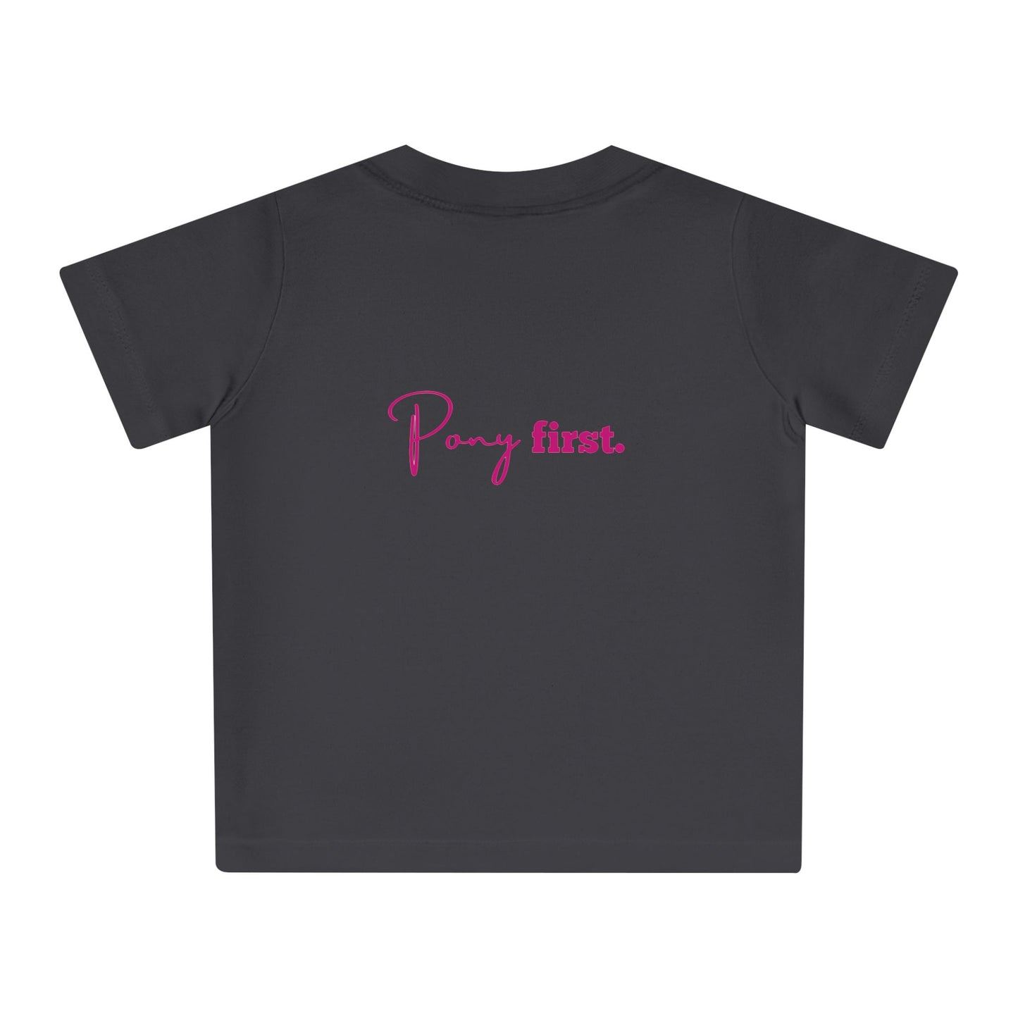Pony First Baby T-Shirt – Pferdeliebe Shirt | Reitsport Baby Outfit | Stall Mode 2026