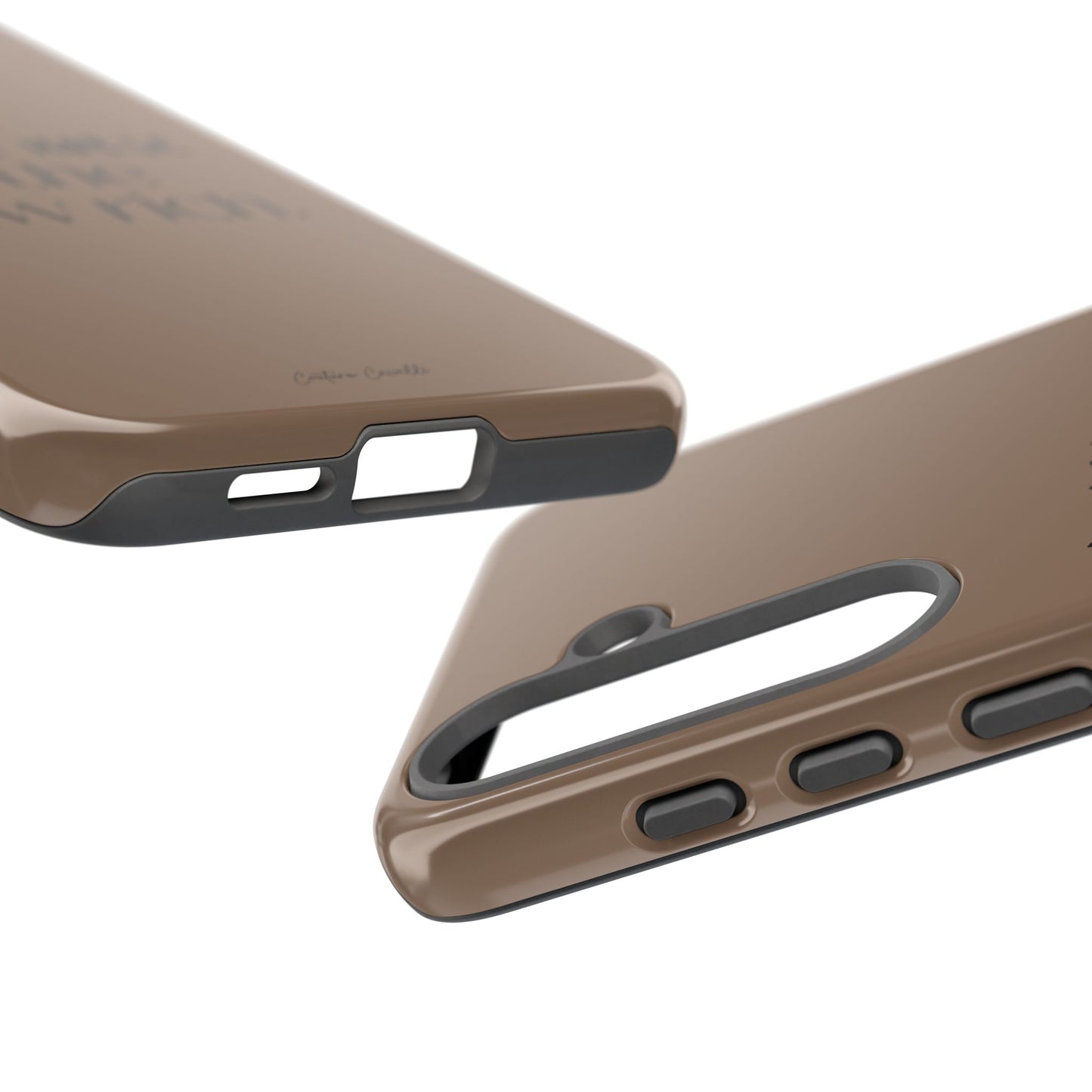 Phone Case — "A Happy Horse Is the New Rich" Brown Protective Case