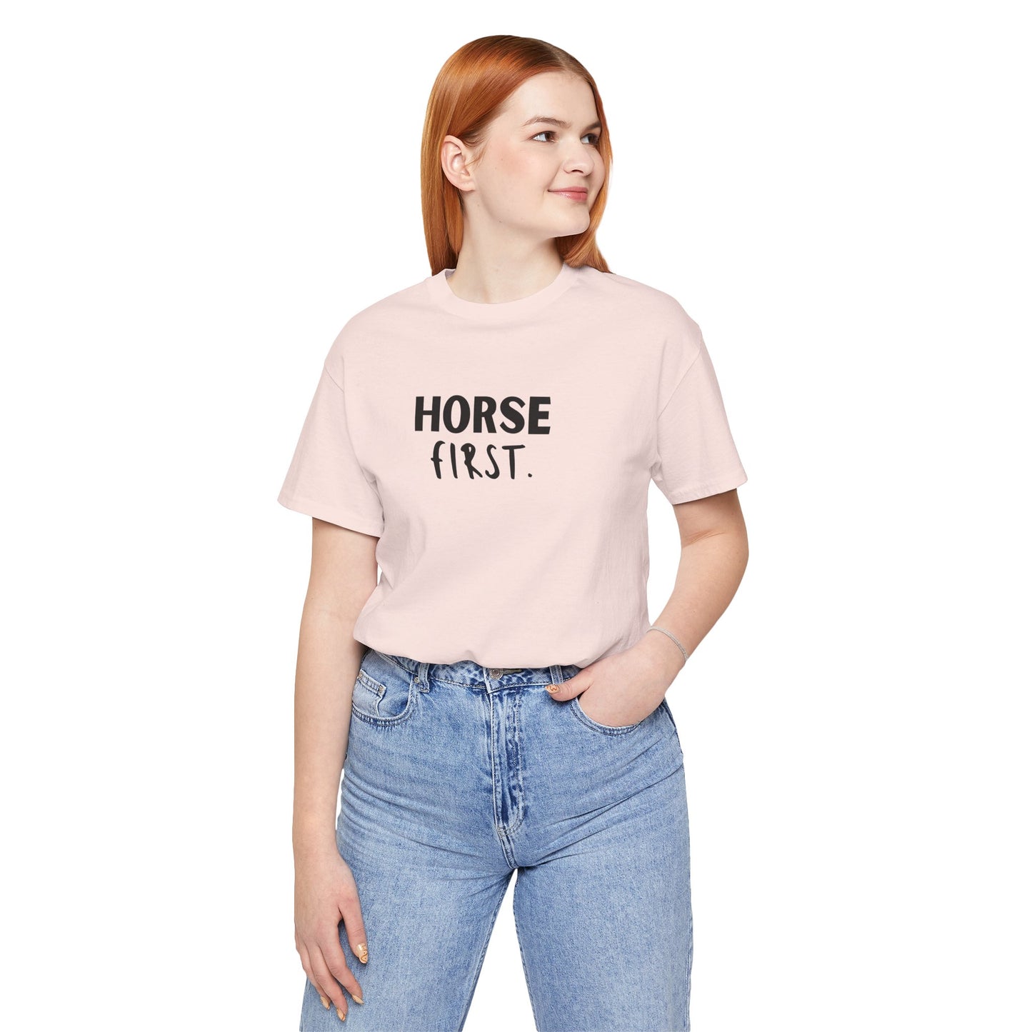 Horse First T-Shirt für Damen – Dein Herz schlägt für dein Pferd