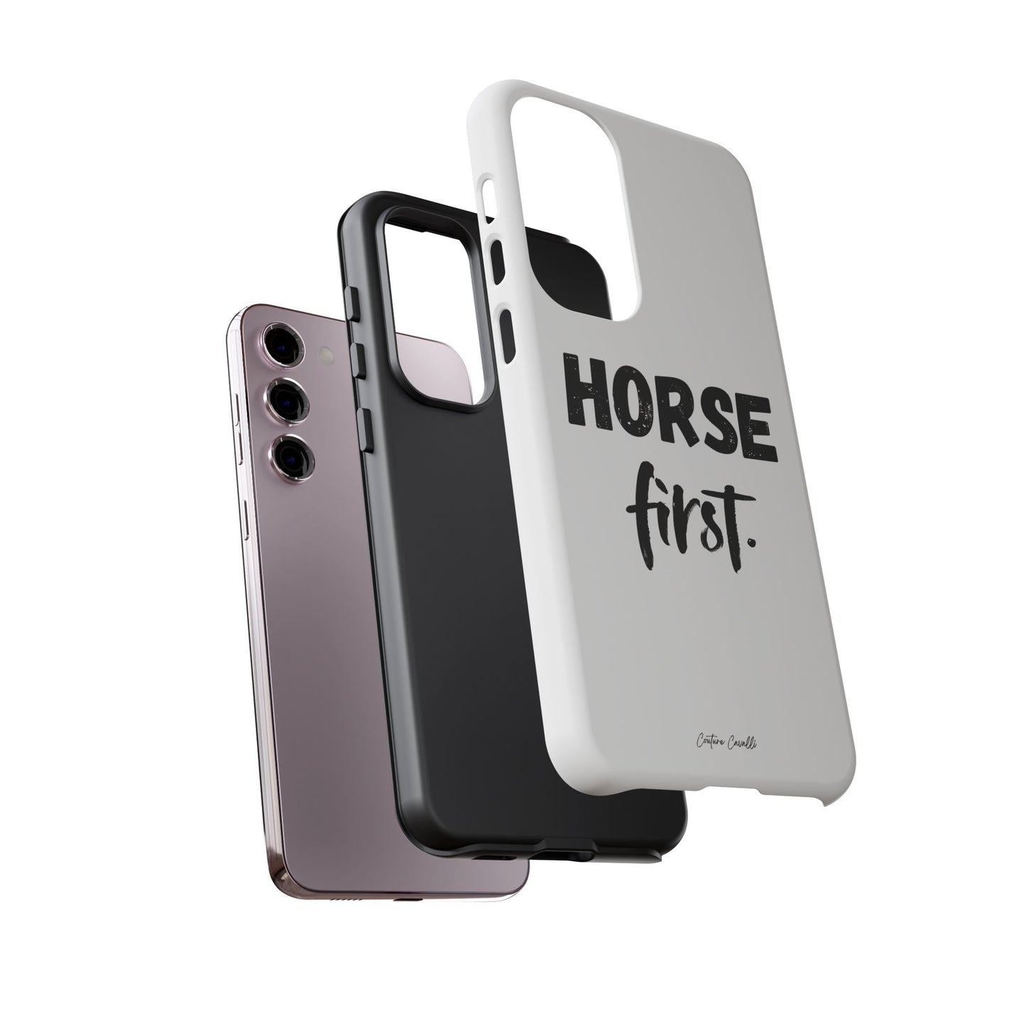 Horse First Phone Case - Equestrian iPhone Protective Cover