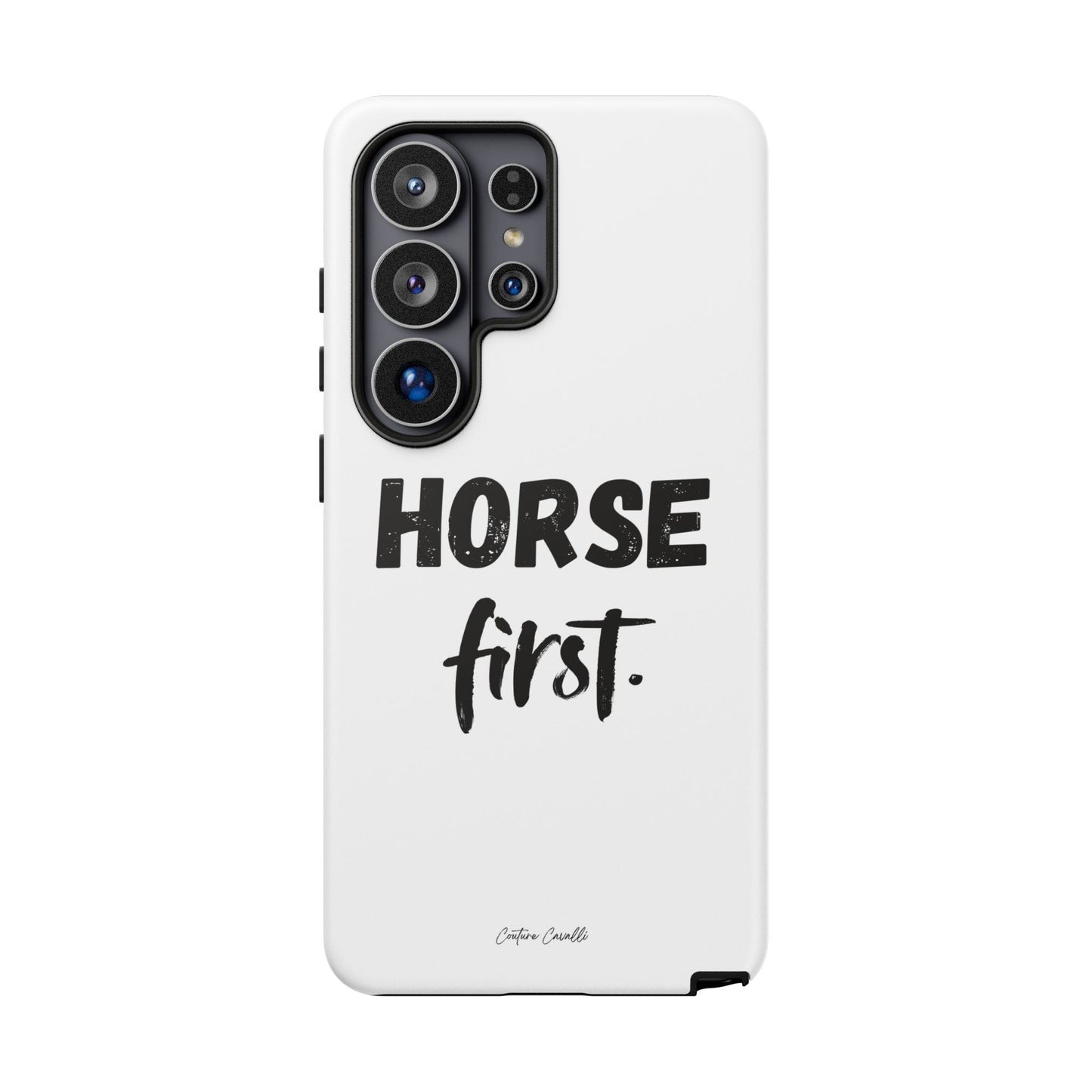 Horse First Phone Case - Equestrian iPhone Protective Cover