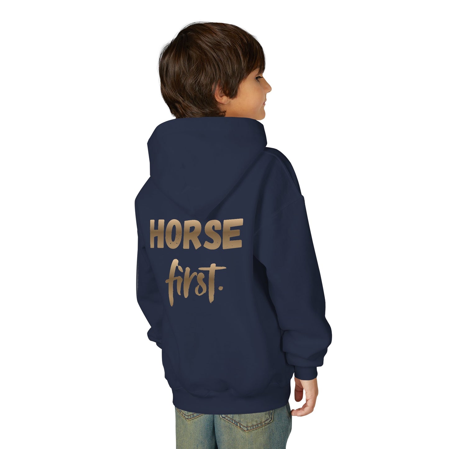 Horse First Kinder-Hoodie – Für kleine Pferdefans