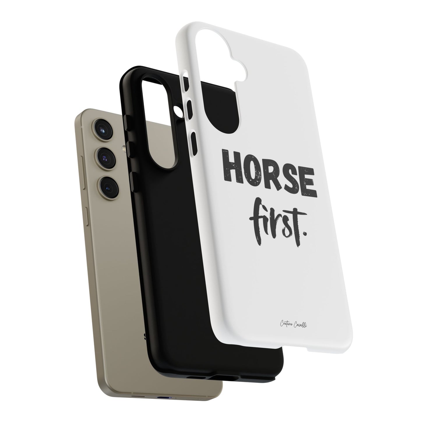 Horse First Phone Case - Equestrian iPhone Protective Cover