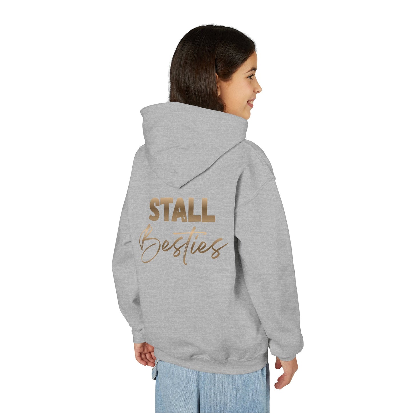 Stall Besties Hoodie für Kinder – Für beste Freundinnen im Stall