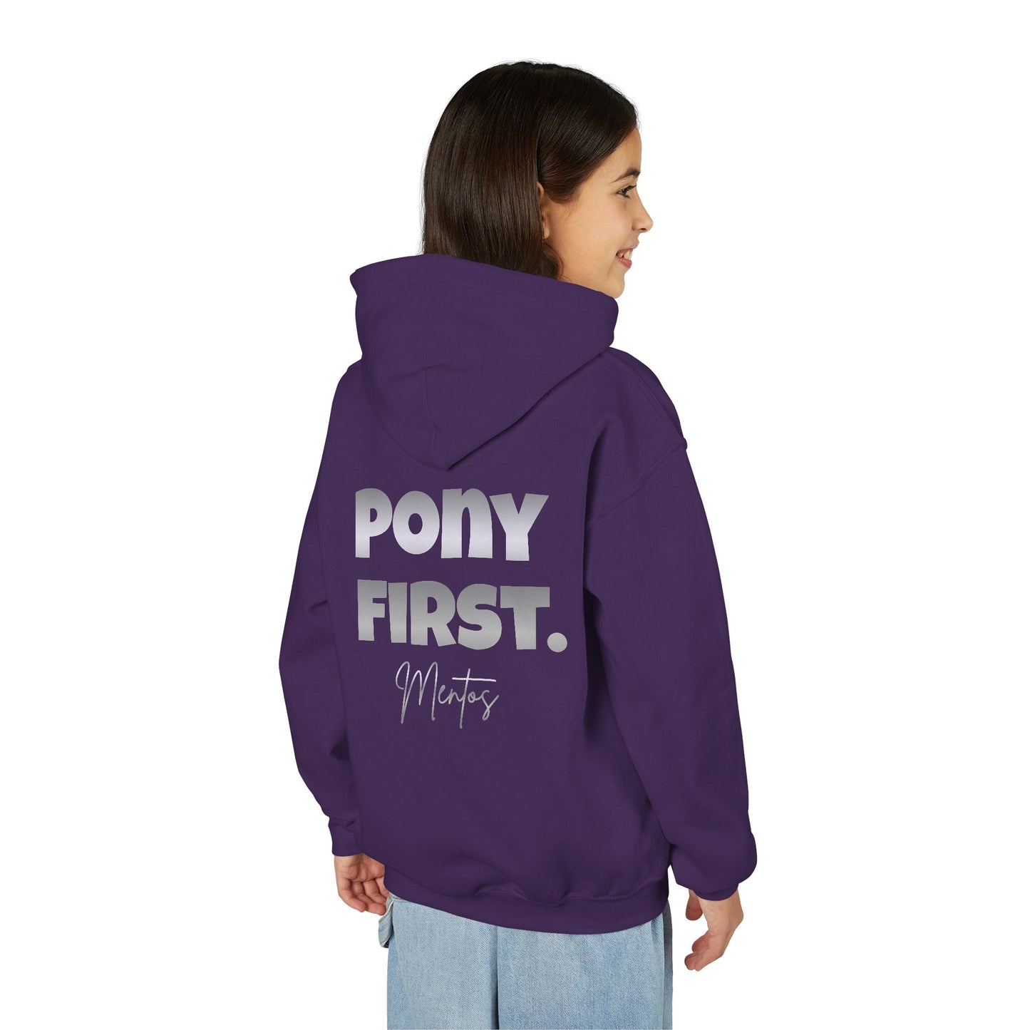 Pony First Kinder-Hoodie – Personalisiert für kleine Stallhelden