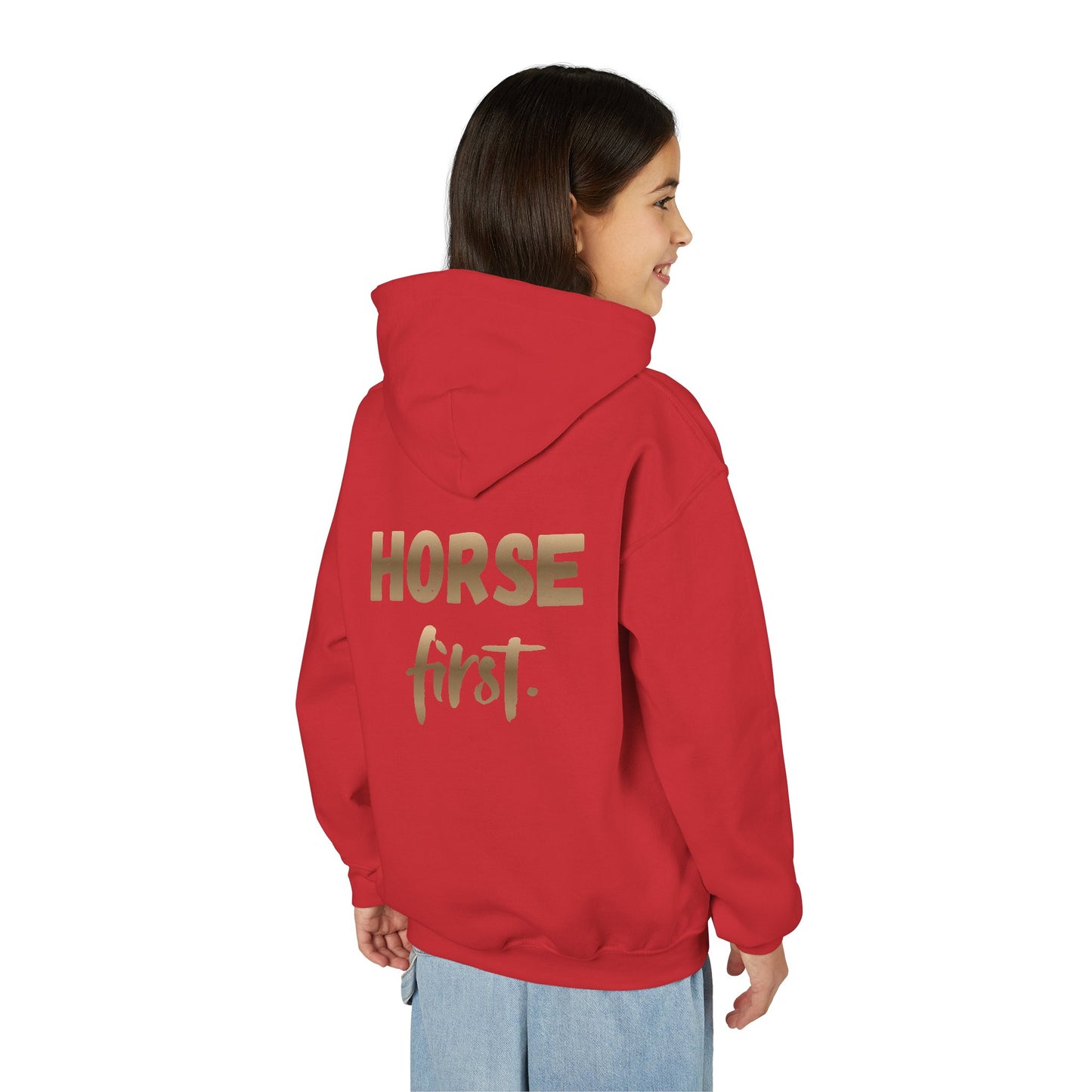 Horse First Kinder-Hoodie – Für kleine Pferdefans