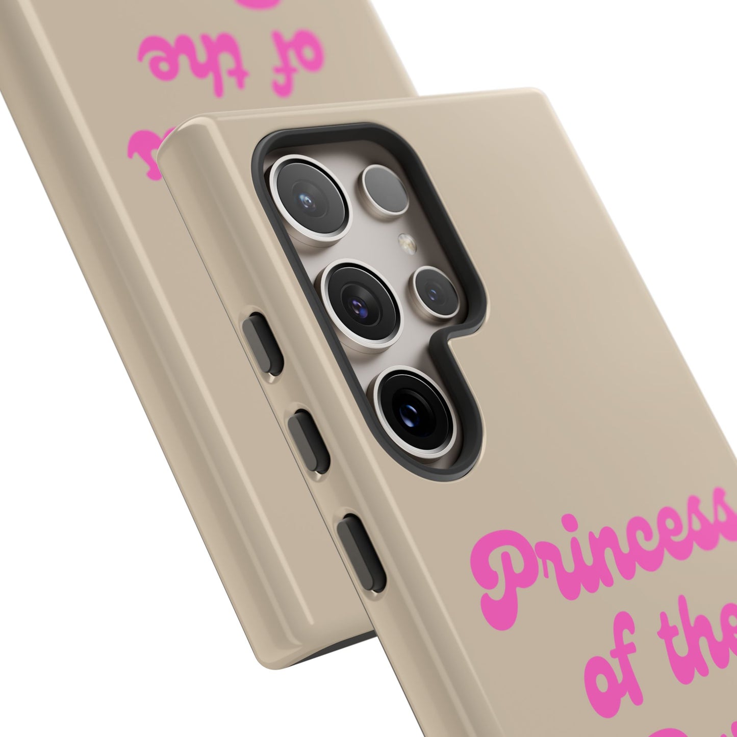 Phone Case — "Princess of the Barn" Pink Script Protective Tough Case