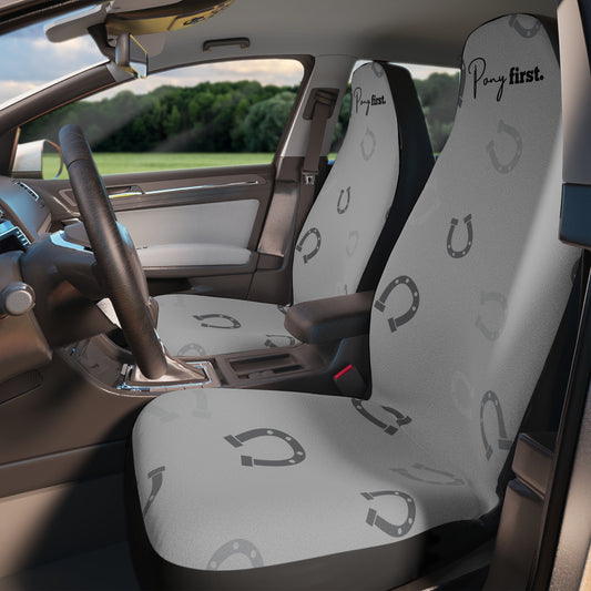 Pony First Sitzbezüge - Auto Sitzbezug I Couture Cavalli Pferdeliebe Statement I Reiter Auto I Pfderdemädchen