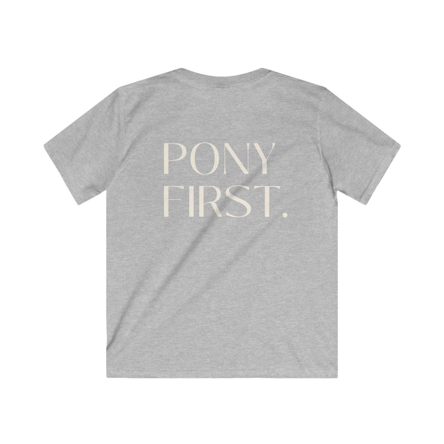 Pony first T-Shirt I Personalisierung möglich I Pony Girl Outfit