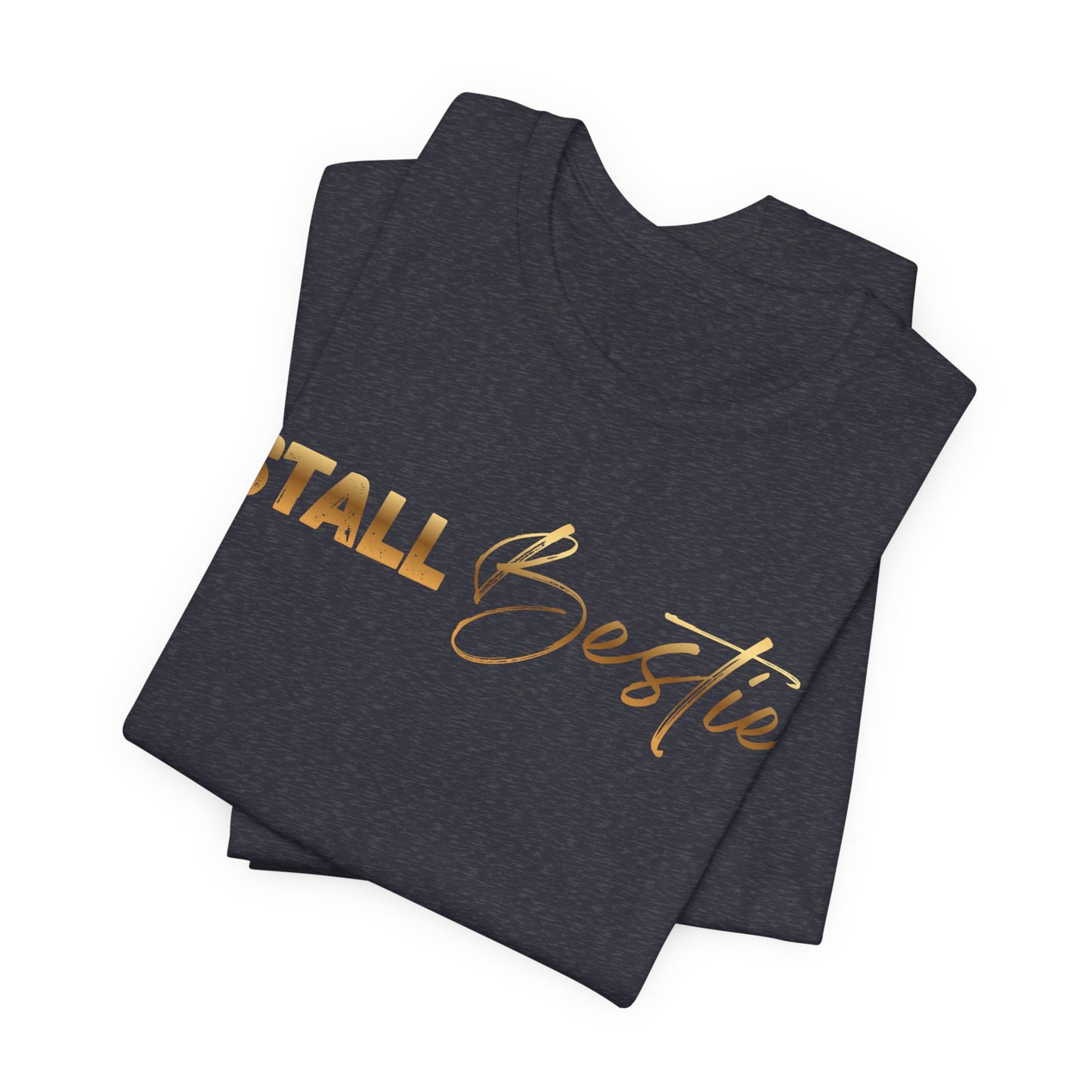 Stall Besties Damen T-Shirt – Beste Freundin im Reitstall | Pferde Liebe Statement | Reitsport Outfit