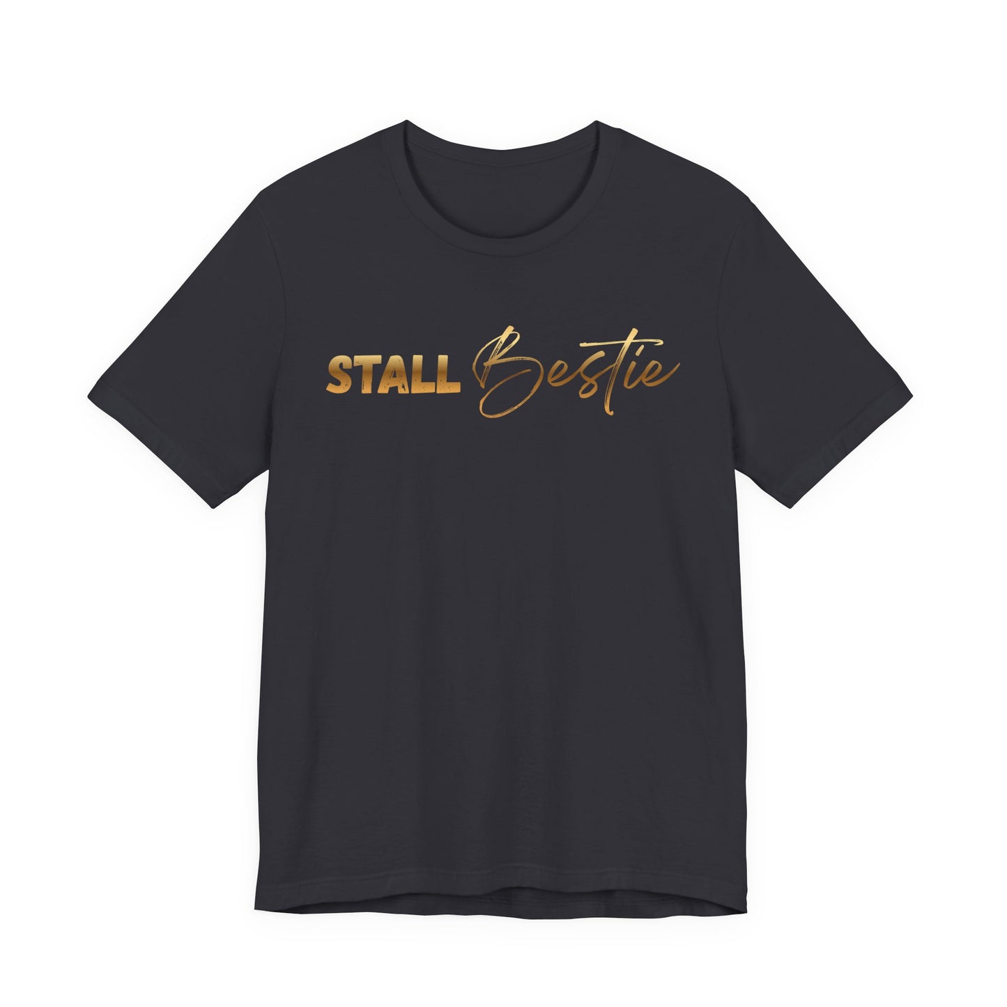 Stall Besties Damen T-Shirt – Beste Freundin im Reitstall | Pferde Liebe Statement | Reitsport Outfit
