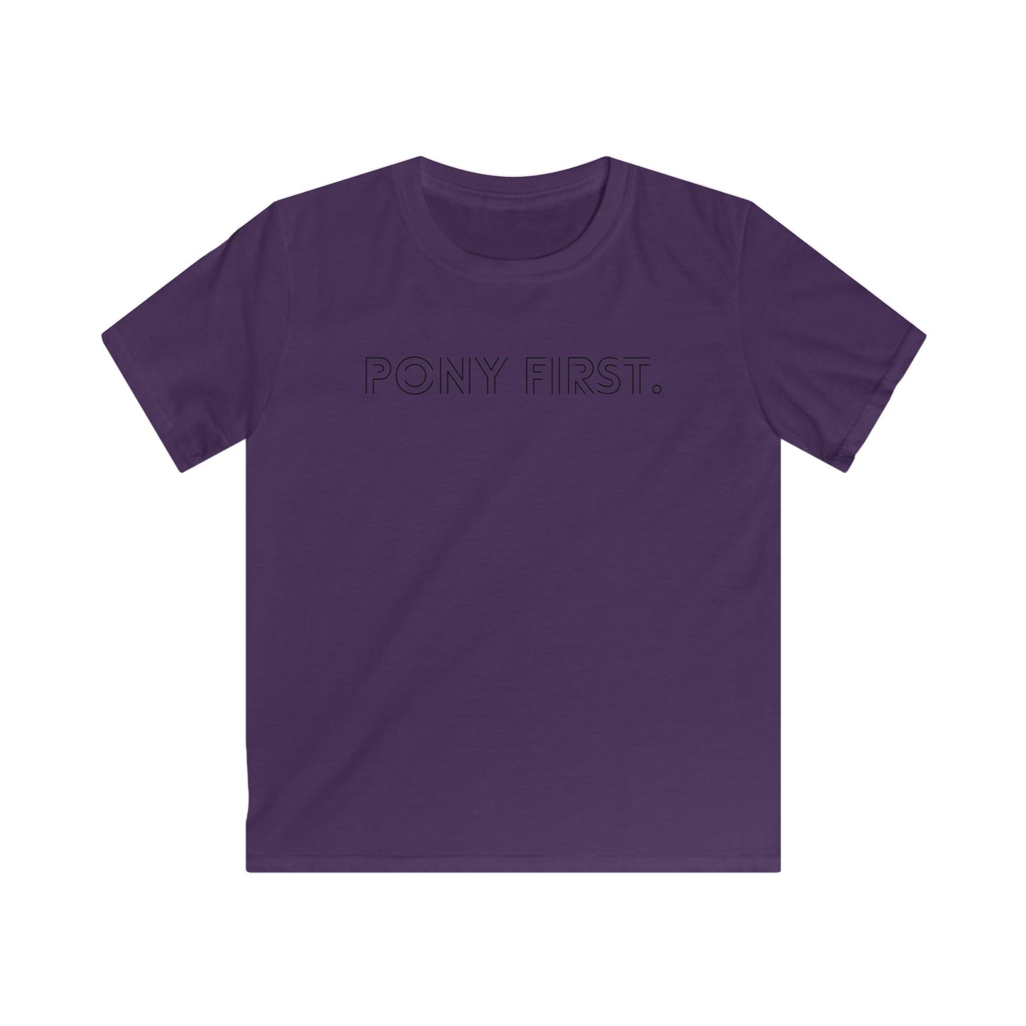 Pony first Kinder Shirt - Für kleine Reiterinnen mit Pony im Herzen