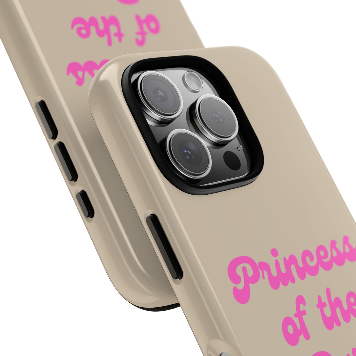 Phone Case — "Princess of the Barn" Pink Script Protective Tough Case