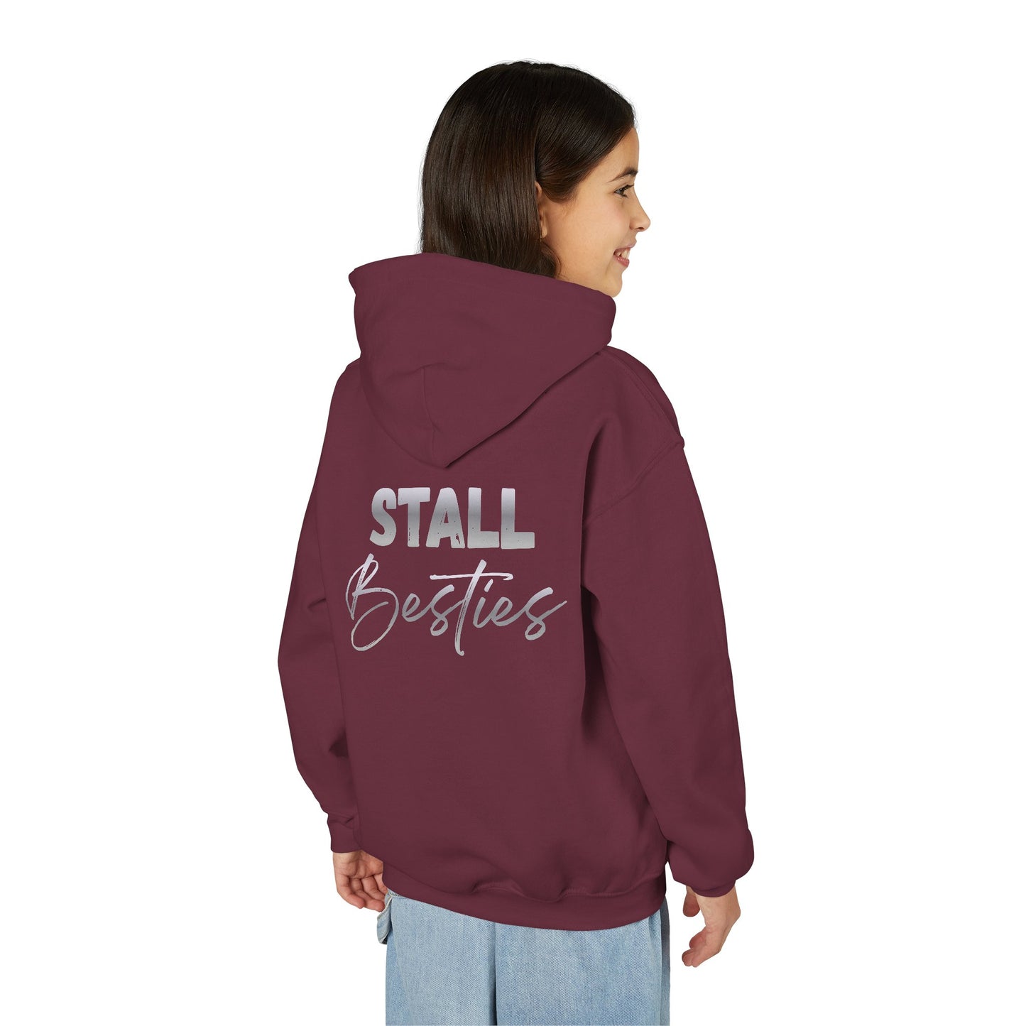 Stall Besties Kinder-Hoodie – Gemeinsam im Stall unterwegs