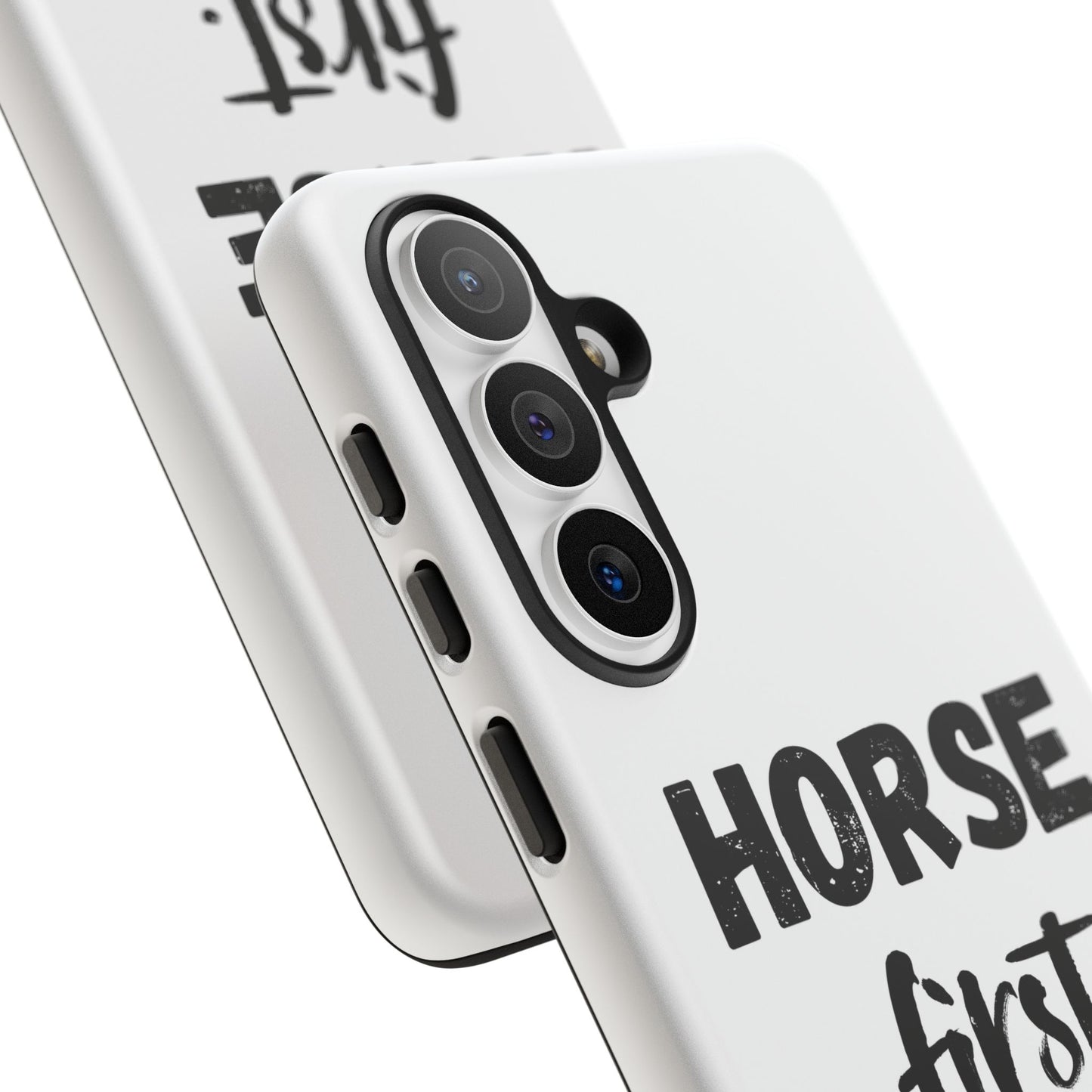 Horse First Phone Case - Equestrian iPhone Protective Cover