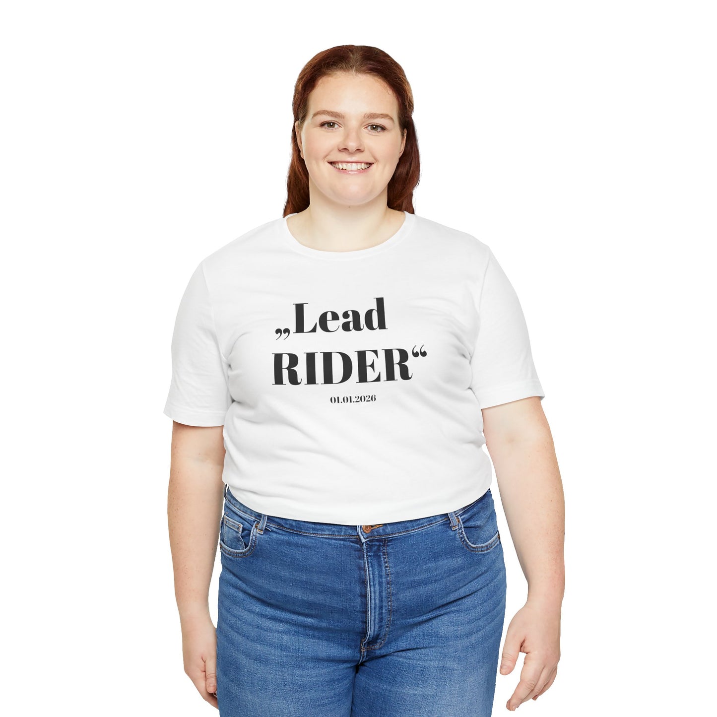 Lead Rider T‑Shirt — Maid of Honor Horse Girl Tee - Bridal Party Equestrian Shirt - Couture Cavalli