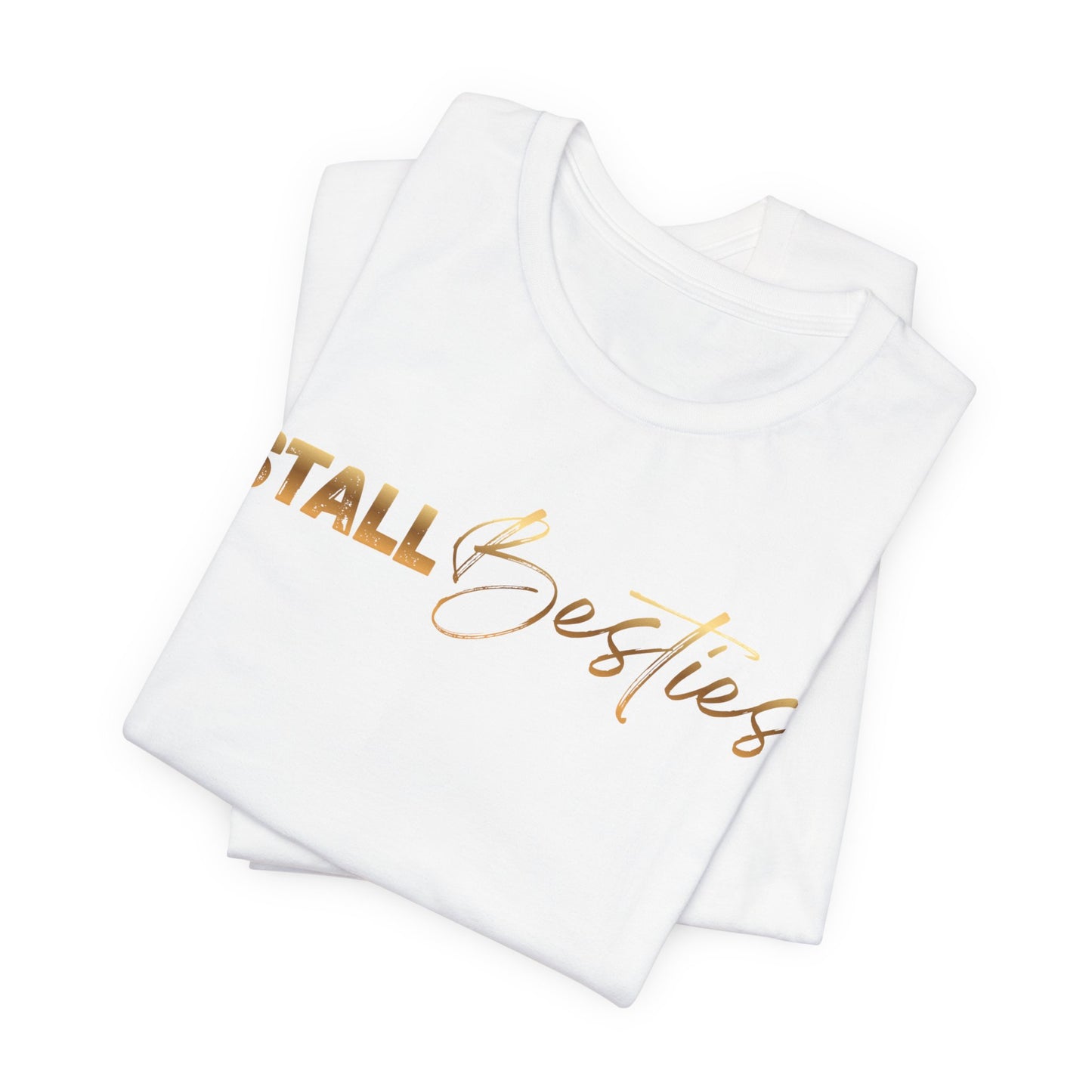 Stall Besties Shirt Damen – Reiter Freundin Outfit | Pony Liebe Statement | Pferdemädchen Mode 2026