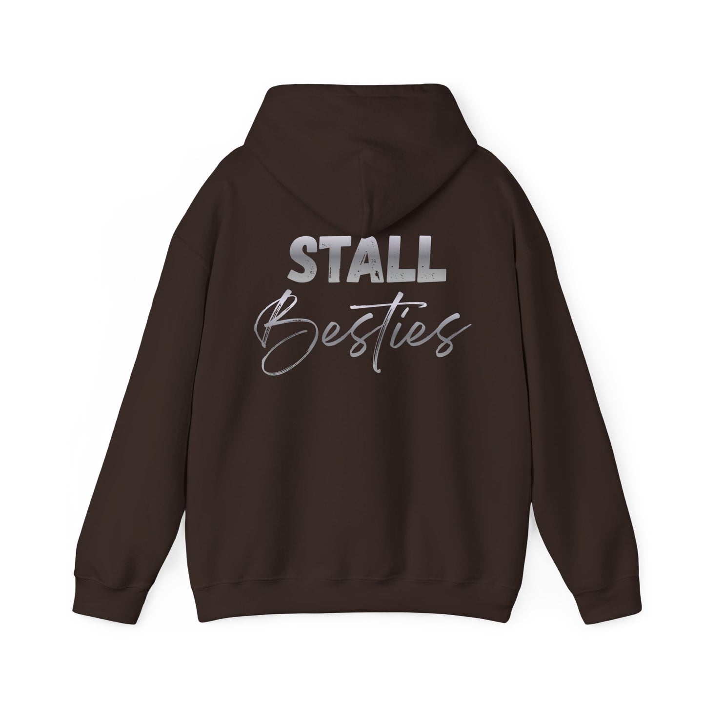 Stall Besties Hoodie — Cute Matching BFF Horse Stall Crewneck