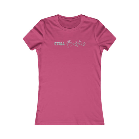 Stall Besties Women's Tee — Cute Equestrian Best Friends Shirt