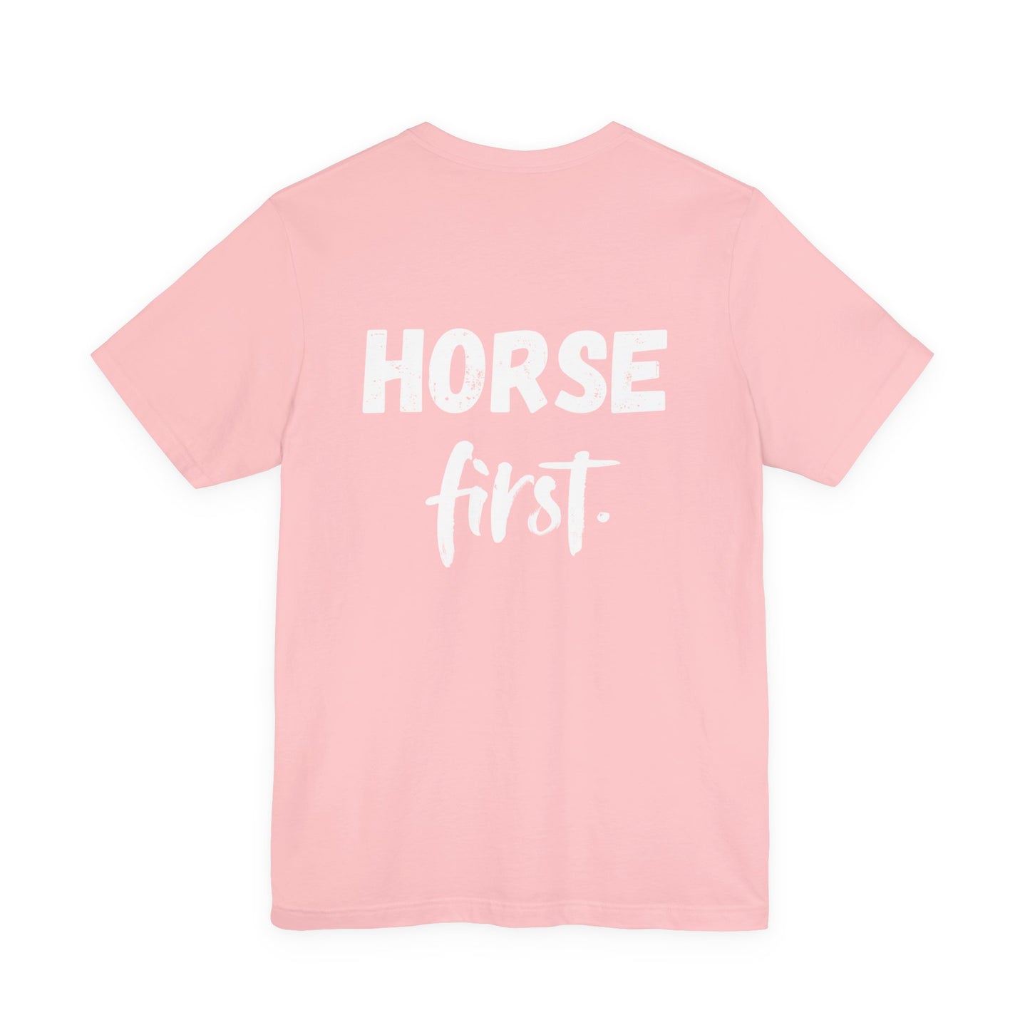 Horse First T‑Shirt — Rückenprint