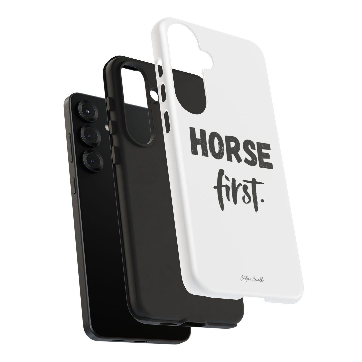Horse First Phone Case - Equestrian iPhone Protective Cover