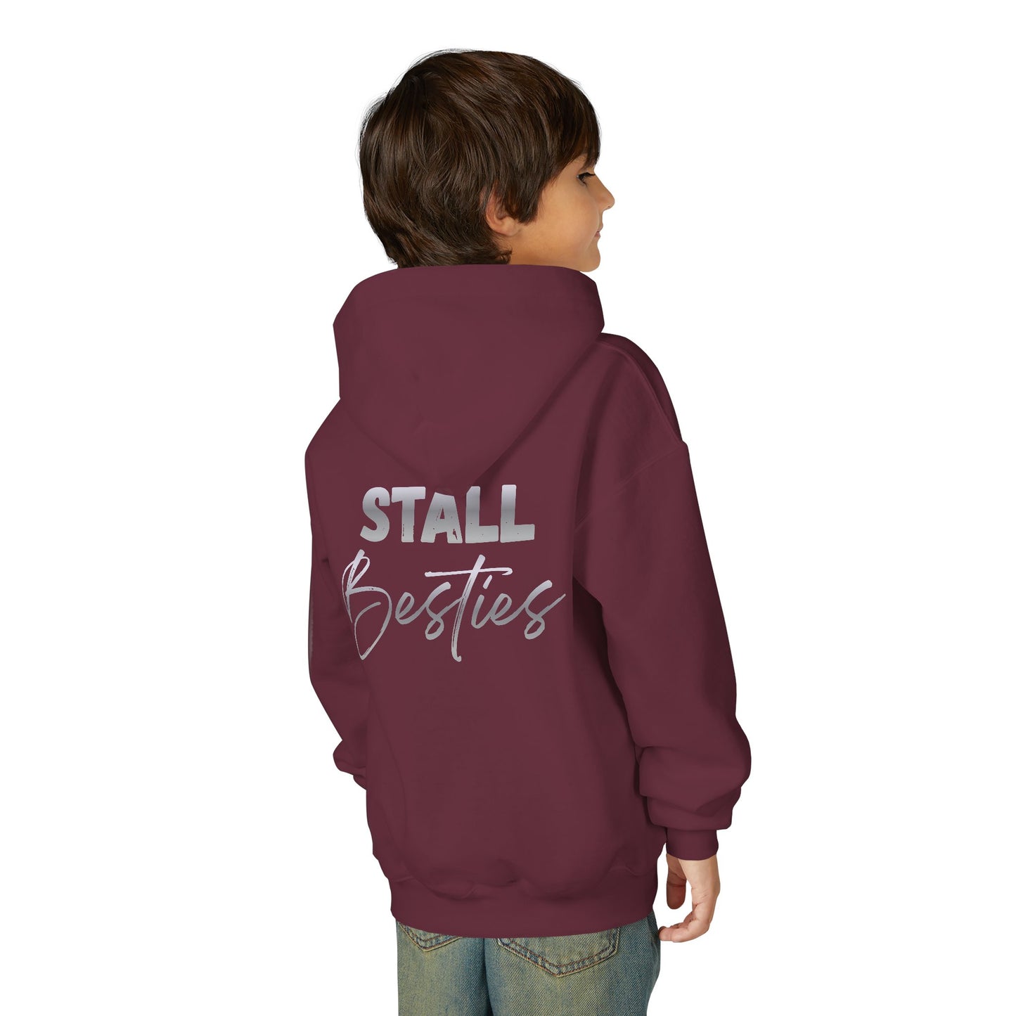 Stall Besties Kinder-Hoodie – Gemeinsam im Stall unterwegs