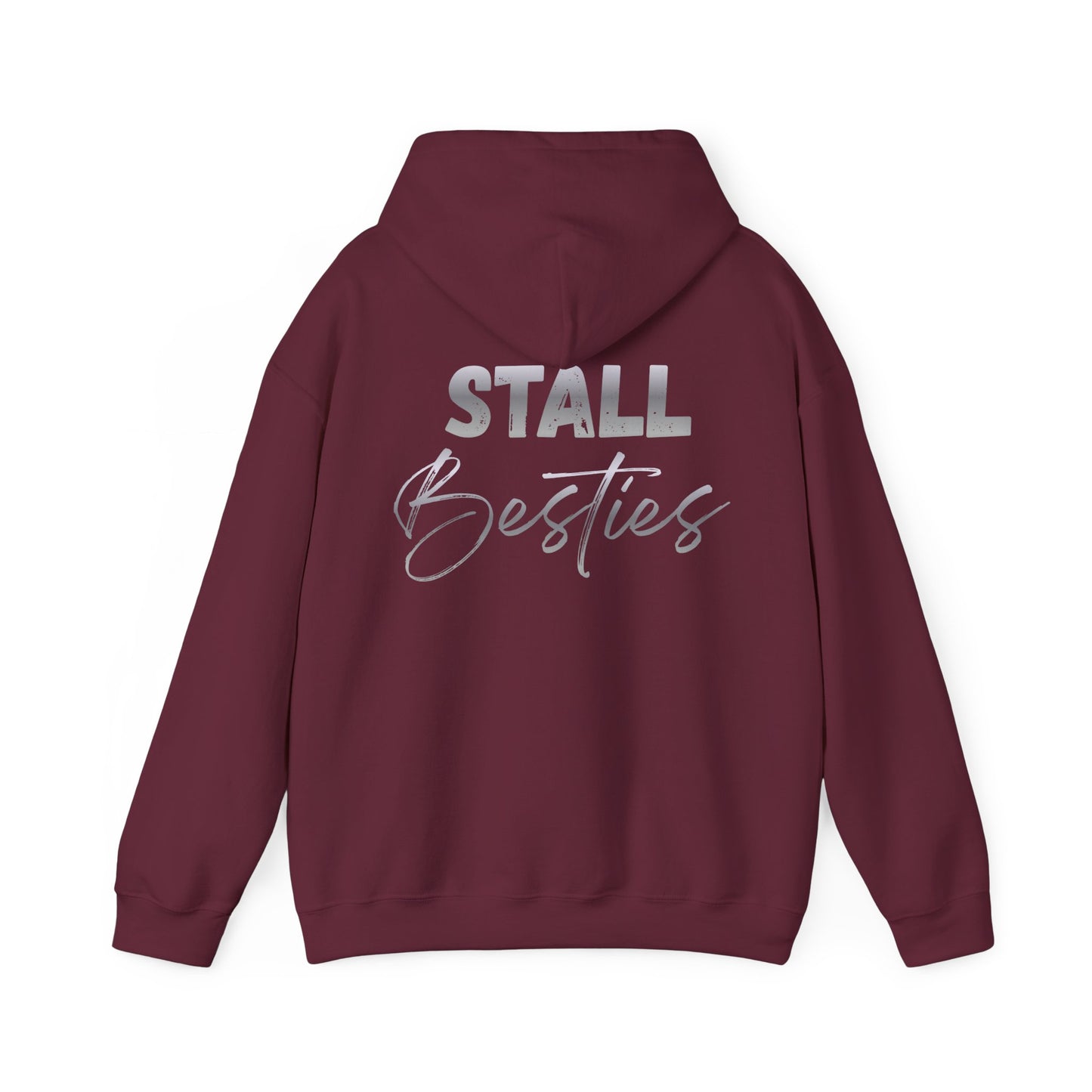 Stall Besties Hoodie — Cute Matching BFF Horse Stall Crewneck