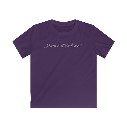 KIDS Princess of the Barn - Kinder Reit T-Shirt I Pferdemädchen  I Reiter Lifestyle I Statement Shirt I Couture Cavalli Stall Fashion