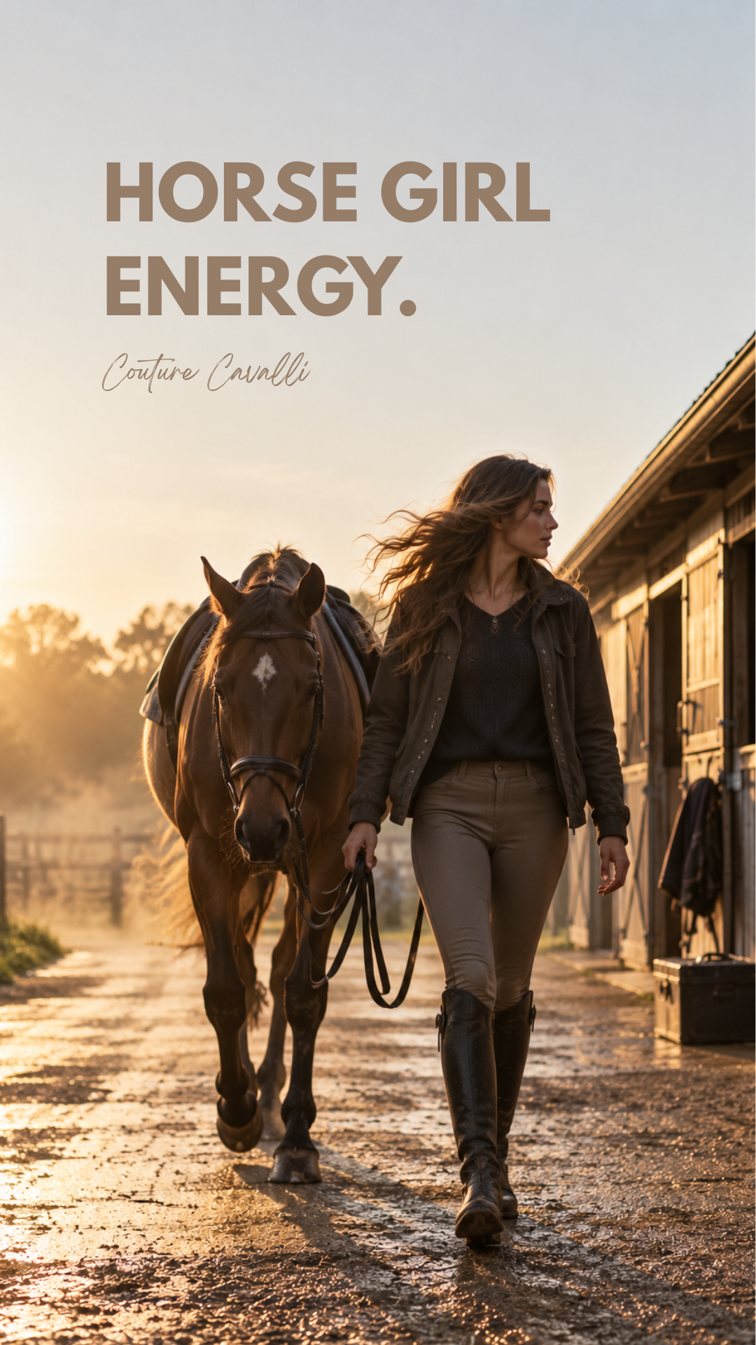 Handy Wallpaper_01_Horse Girl Energy