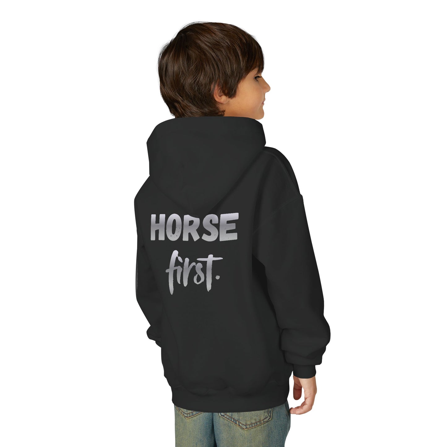 Horse First Kinder-Hoodie – Für kleine Pferdefans
