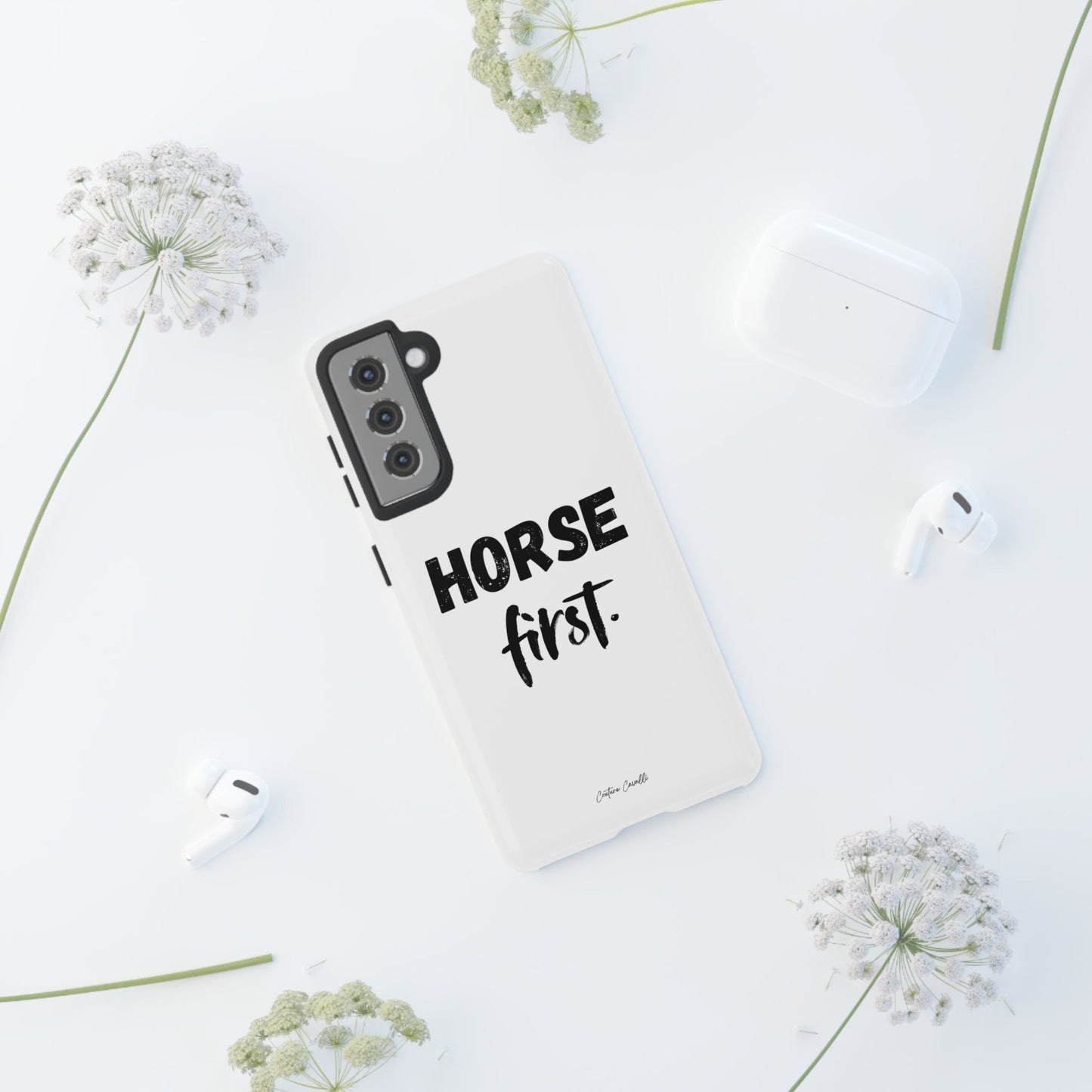 Horse First Phone Case - Equestrian iPhone Protective Cover