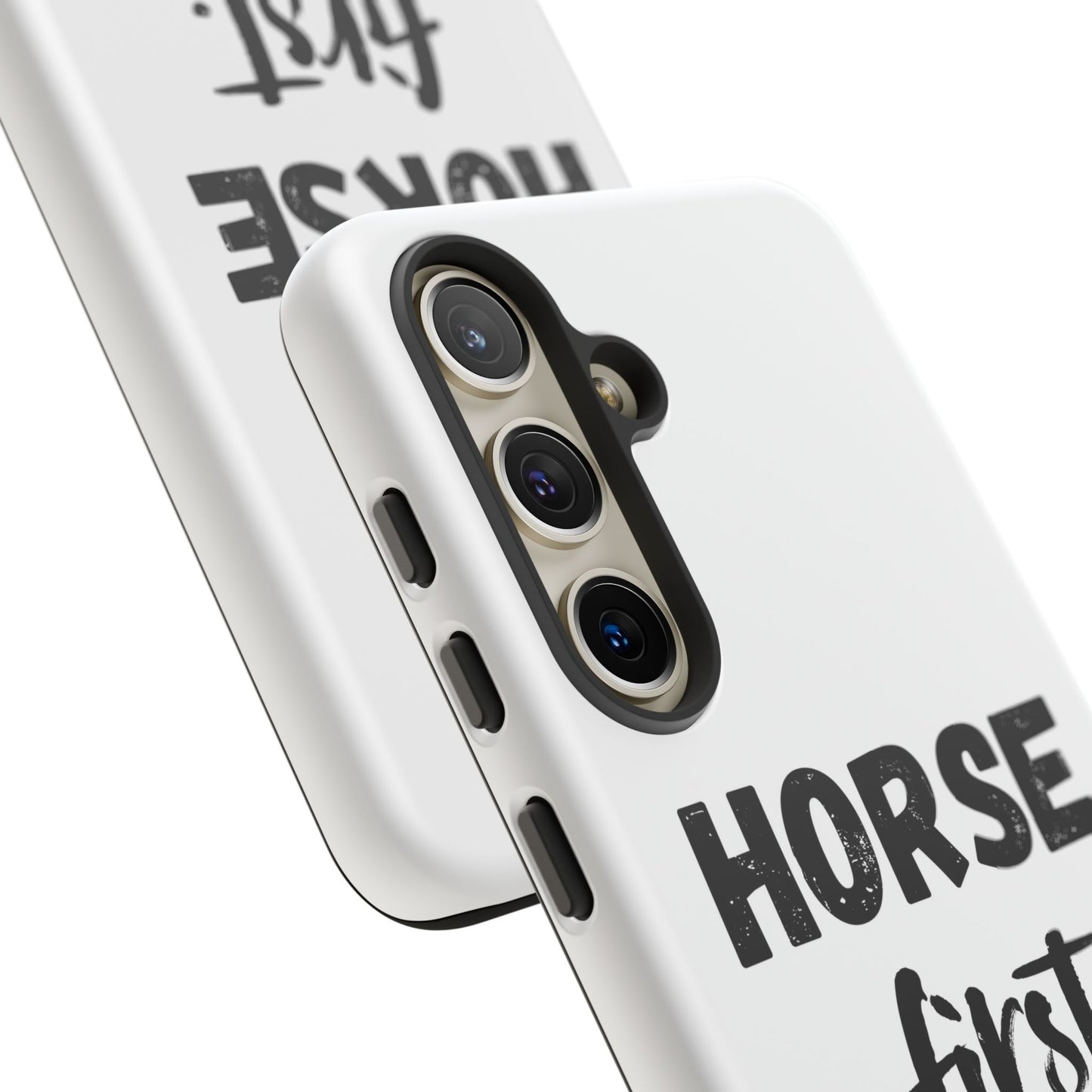 Horse First Phone Case - Equestrian iPhone Protective Cover
