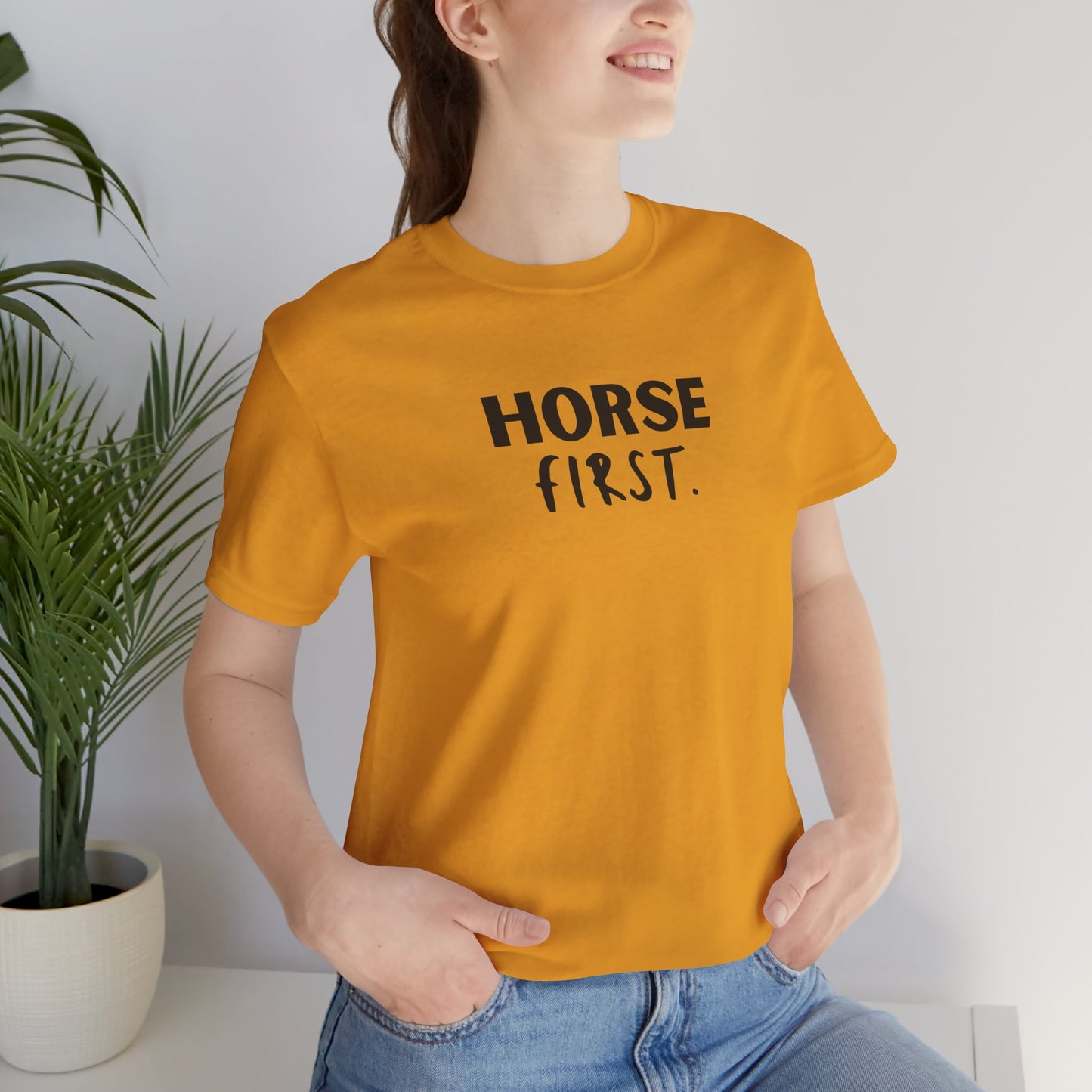 Horse First T-Shirt für Damen – Dein Herz schlägt für dein Pferd