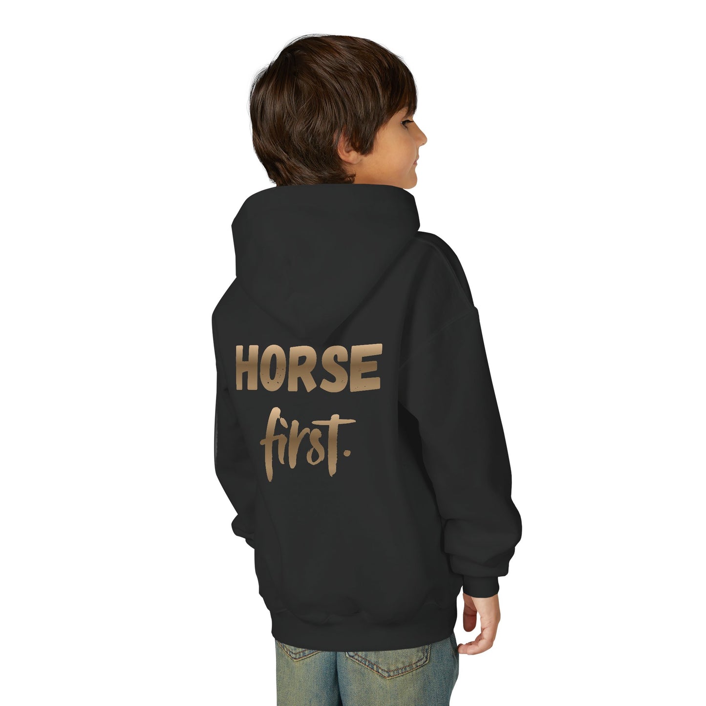 Horse First Kinder-Hoodie – Für kleine Pferdefans