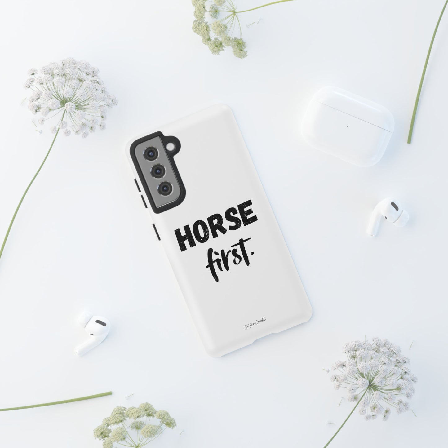 Horse First Phone Case - Equestrian iPhone Protective Cover
