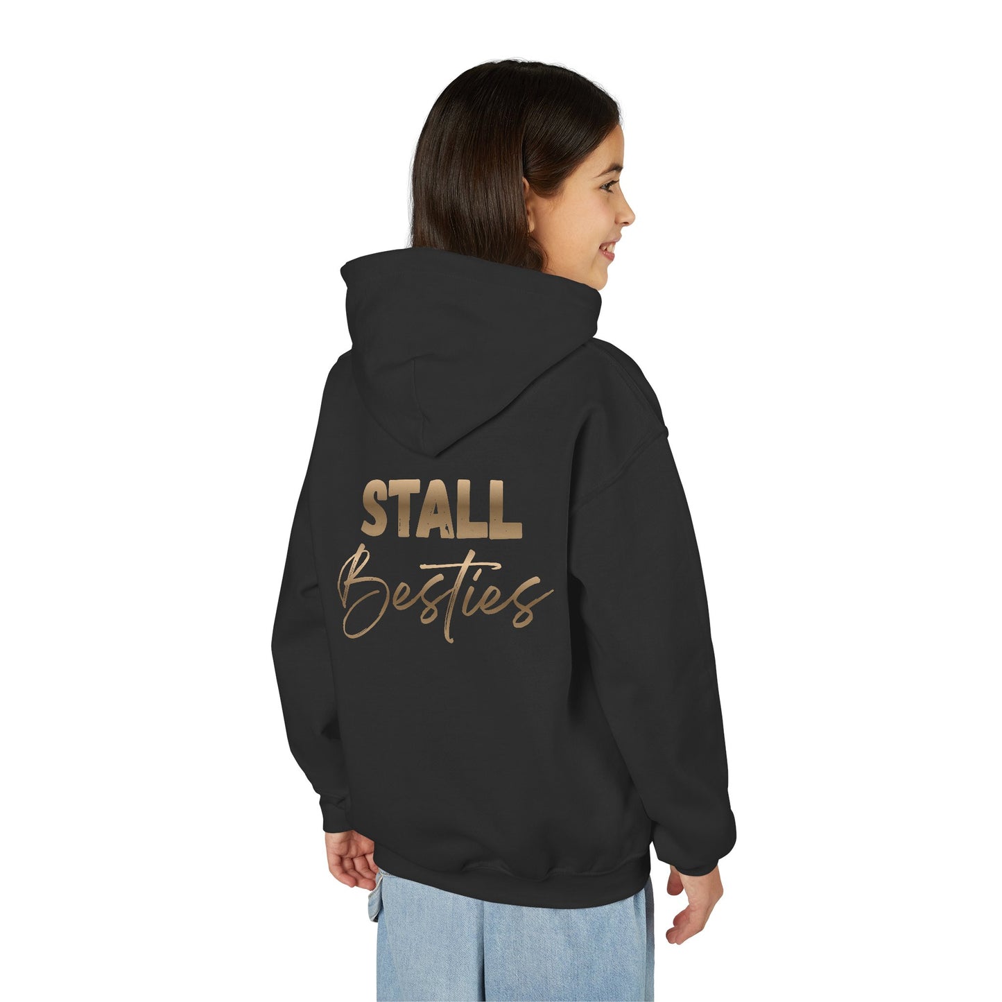 Stall Besties Hoodie für Kinder – Für beste Freundinnen im Stall