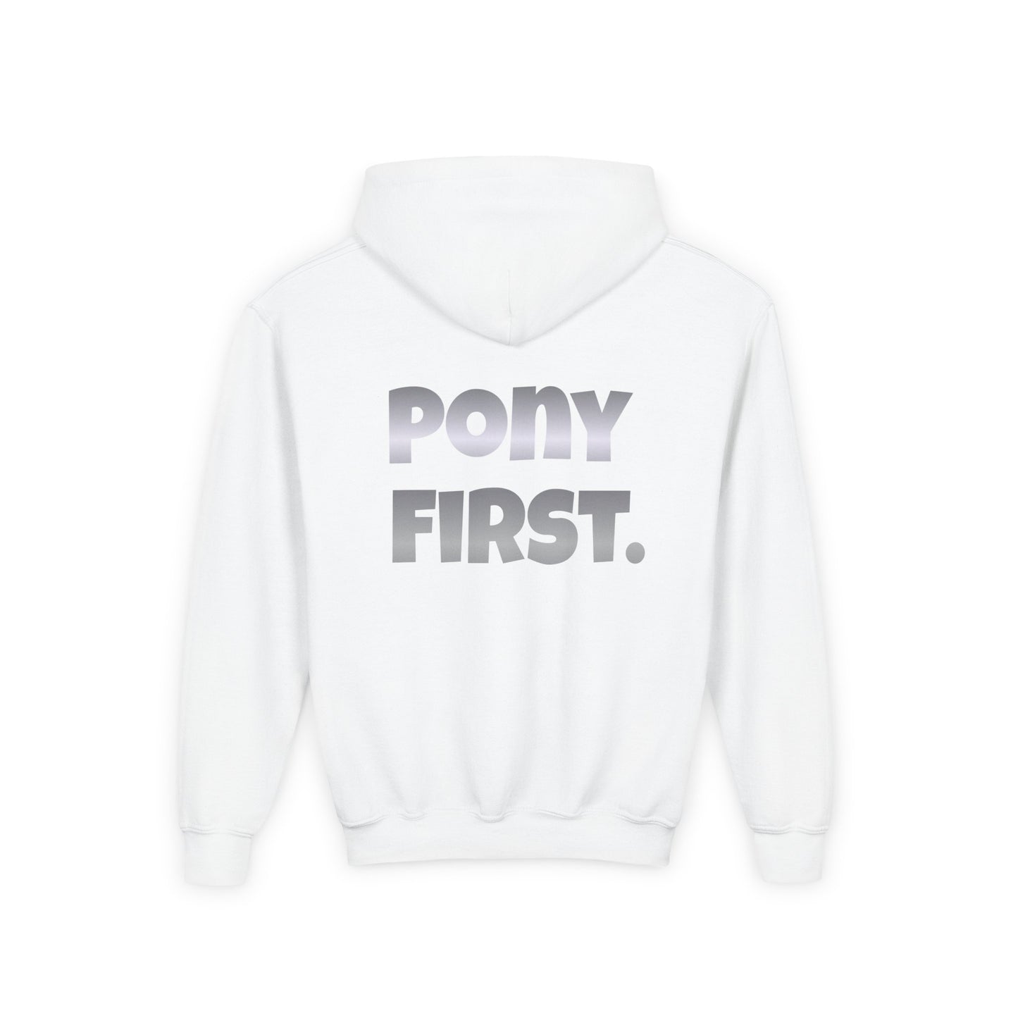 Pony First Kinder-Hoodie – Personalisiert für kleine Stallhelden