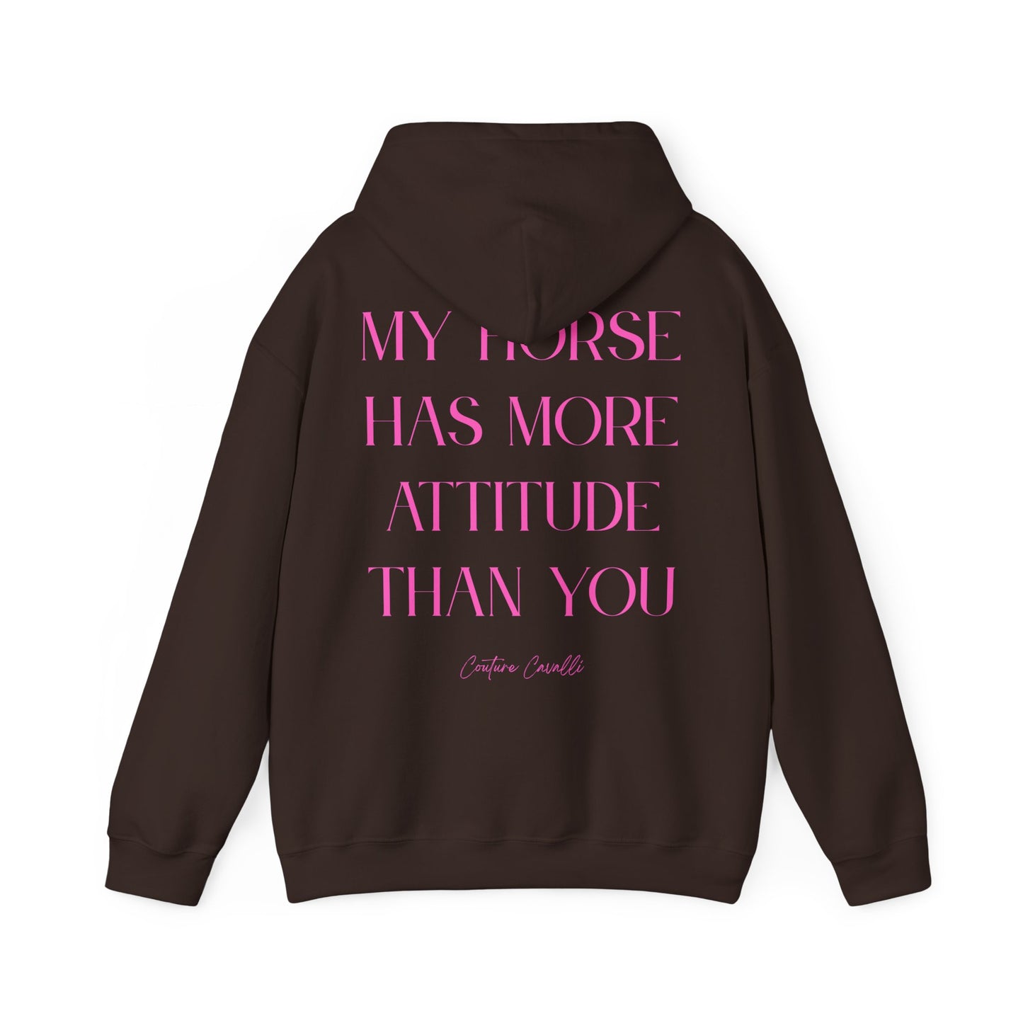 Horse Attitude Hoodie — My Horse Has More Attitude Than You