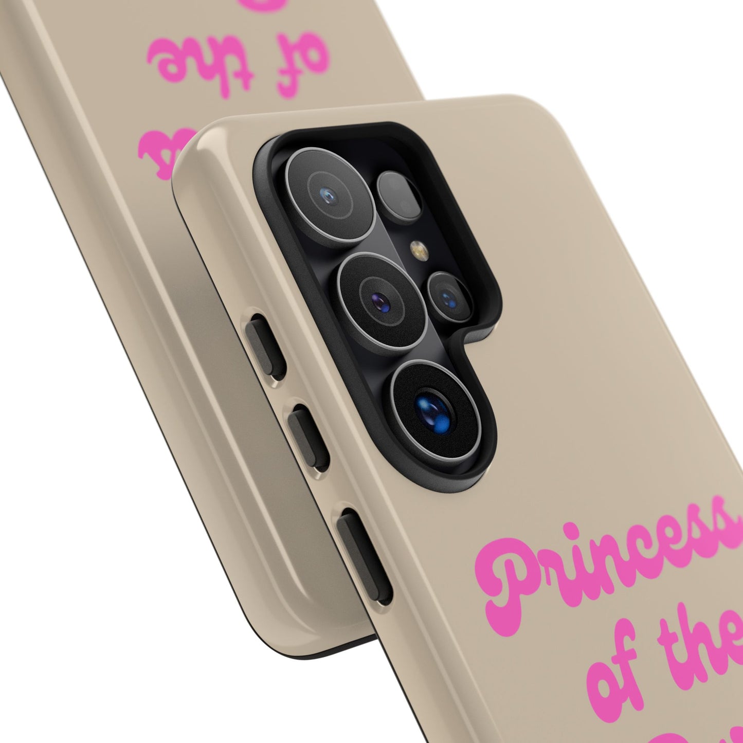 Phone Case — "Princess of the Barn" Pink Script Protective Tough Case