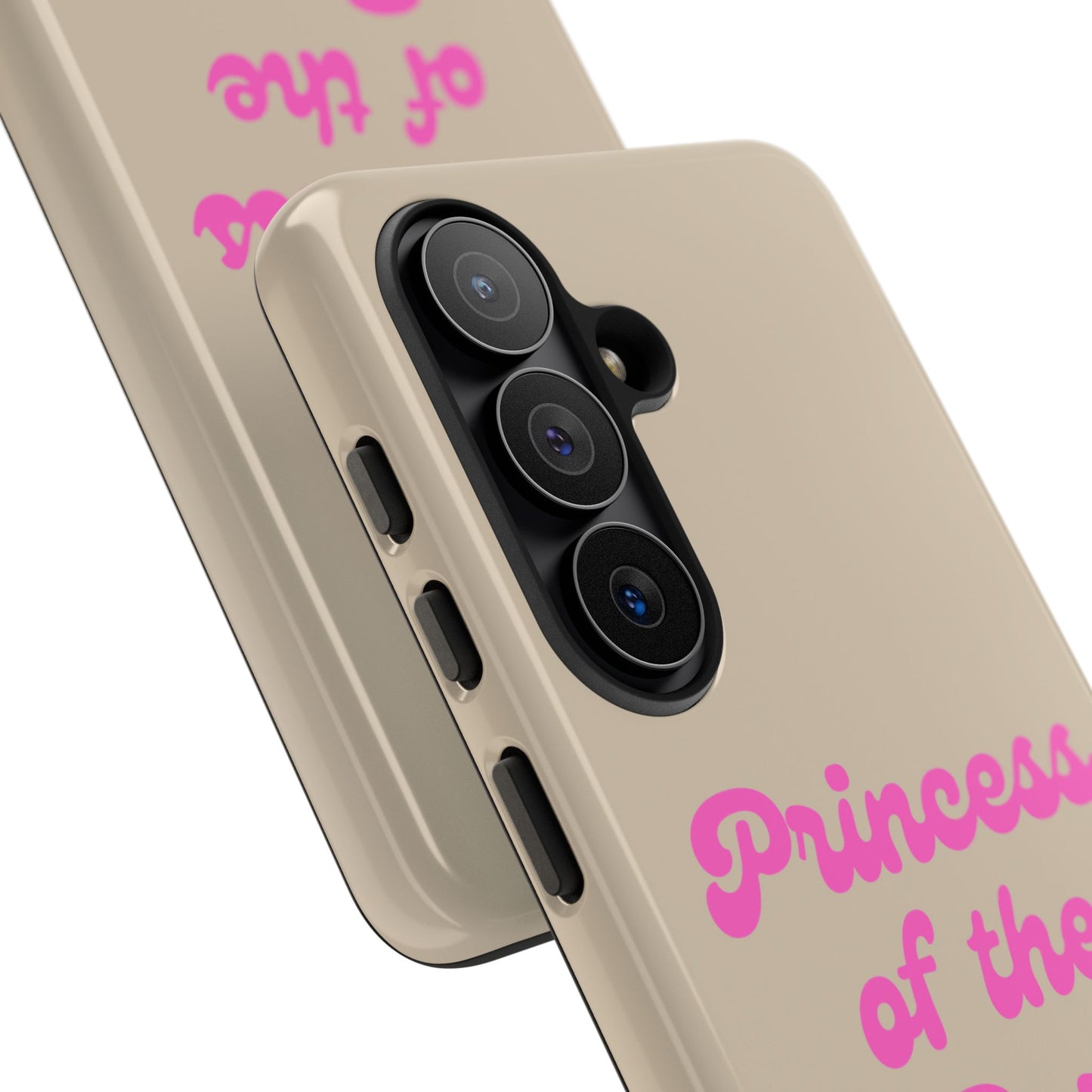 Phone Case — "Princess of the Barn" Pink Script Protective Tough Case
