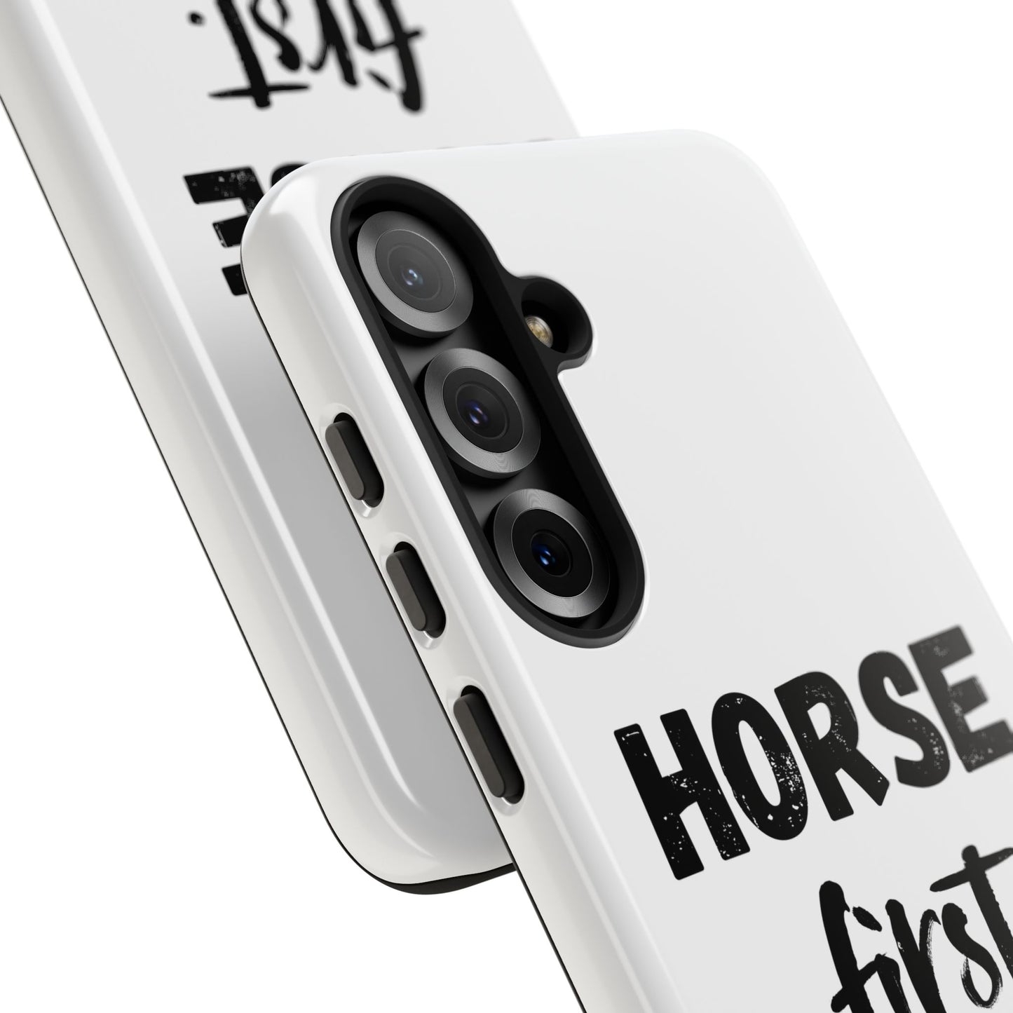 Horse First Phone Case - Equestrian iPhone Protective Cover