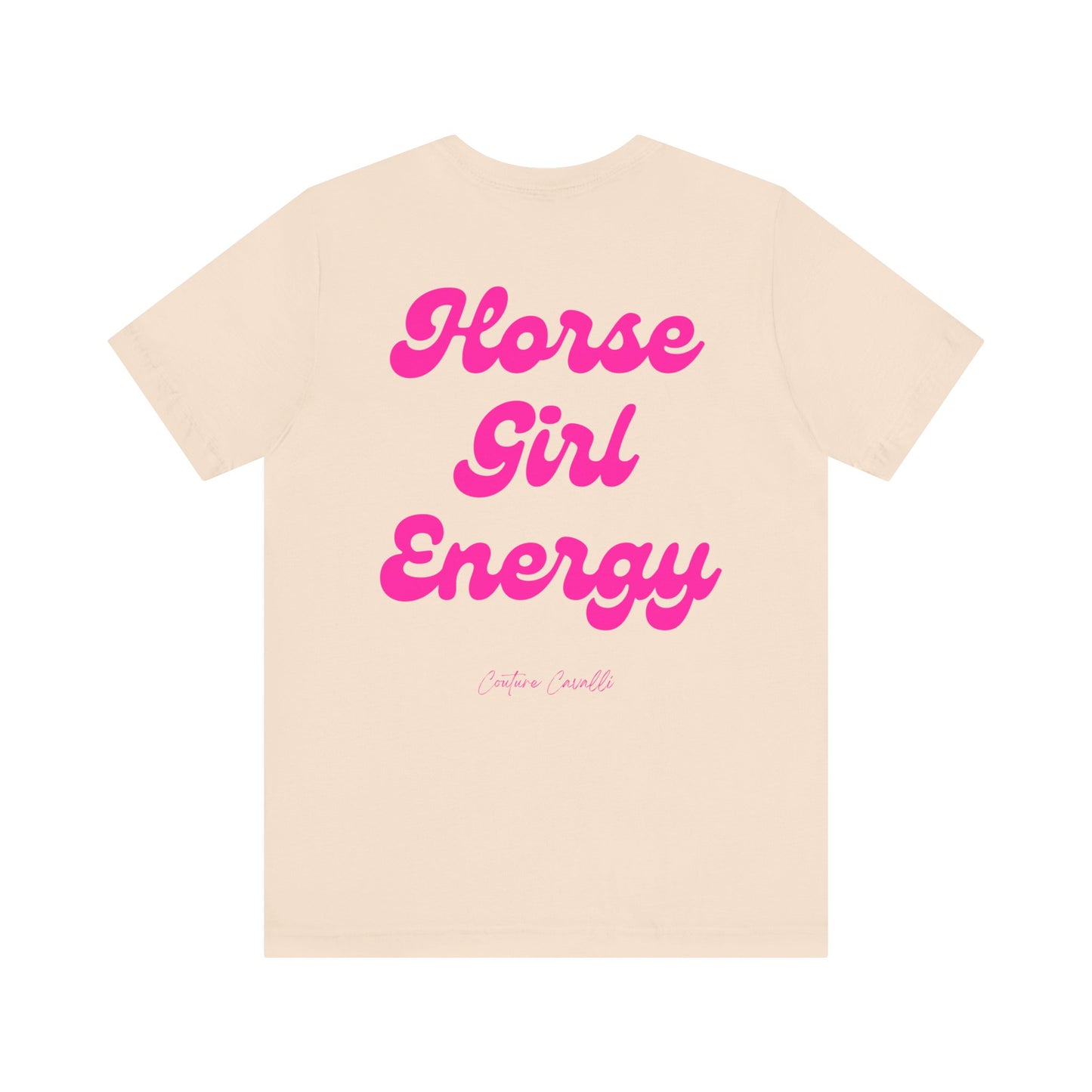 Horse Girl Energy T-Shirt – Ästhetisches Reiter Shirt für Pferdemädchen und Reiterinnen