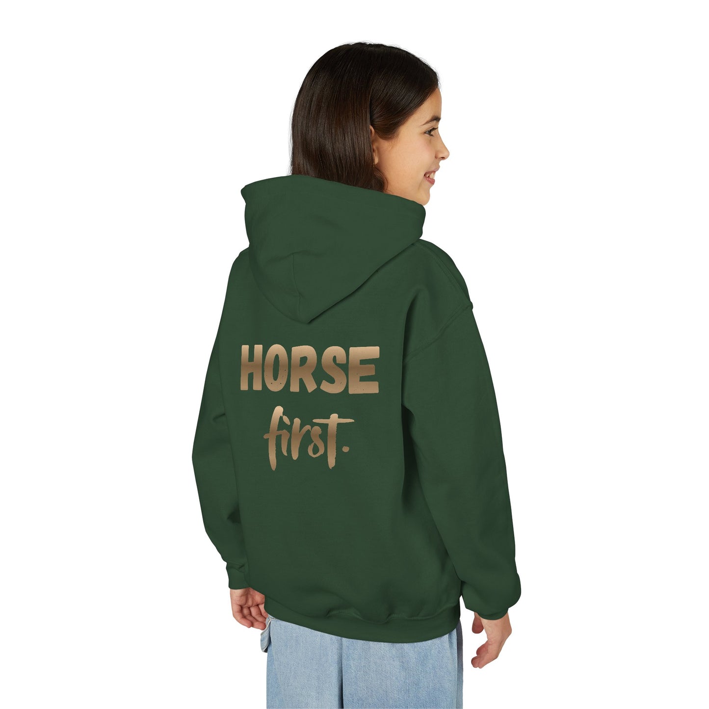 Horse First Kinder-Hoodie – Für kleine Pferdefans