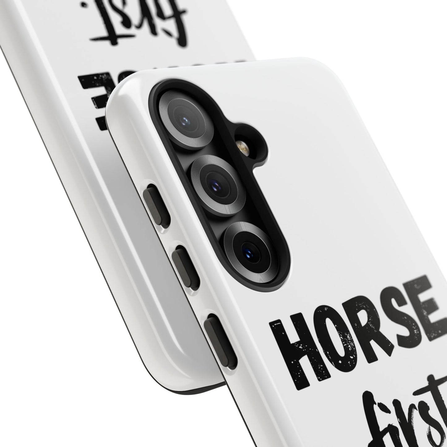 Horse First Phone Case - Equestrian iPhone Protective Cover
