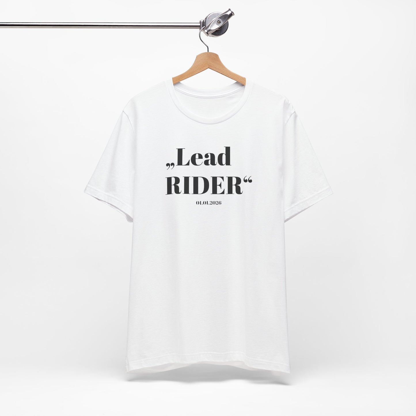 Lead Rider T‑Shirt — Maid of Honor Horse Girl Tee - Bridal Party Equestrian Shirt - Couture Cavalli