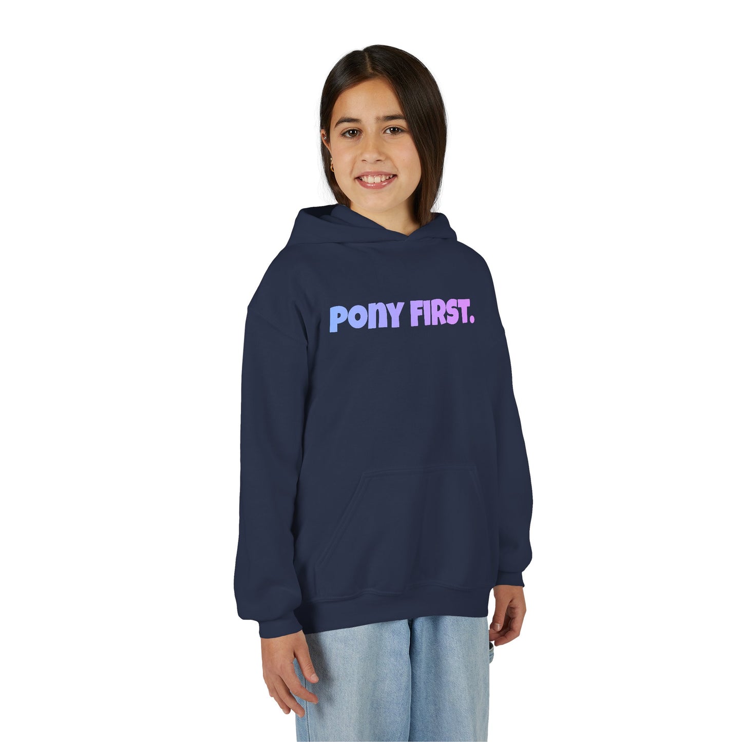 Pony First Hoodie – Dein Herz schlägt für dein Pony