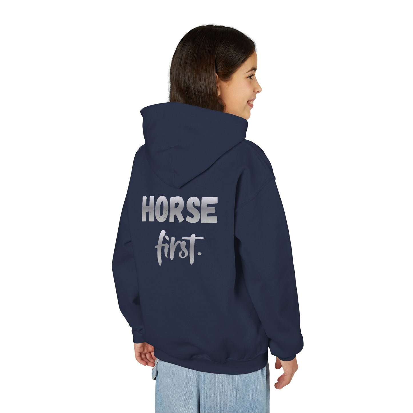 Horse First Kinder-Hoodie – Für kleine Pferdefans