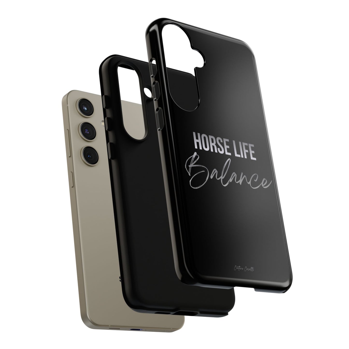 Phone Case — "Horse Life Balance" Tough Protective Case