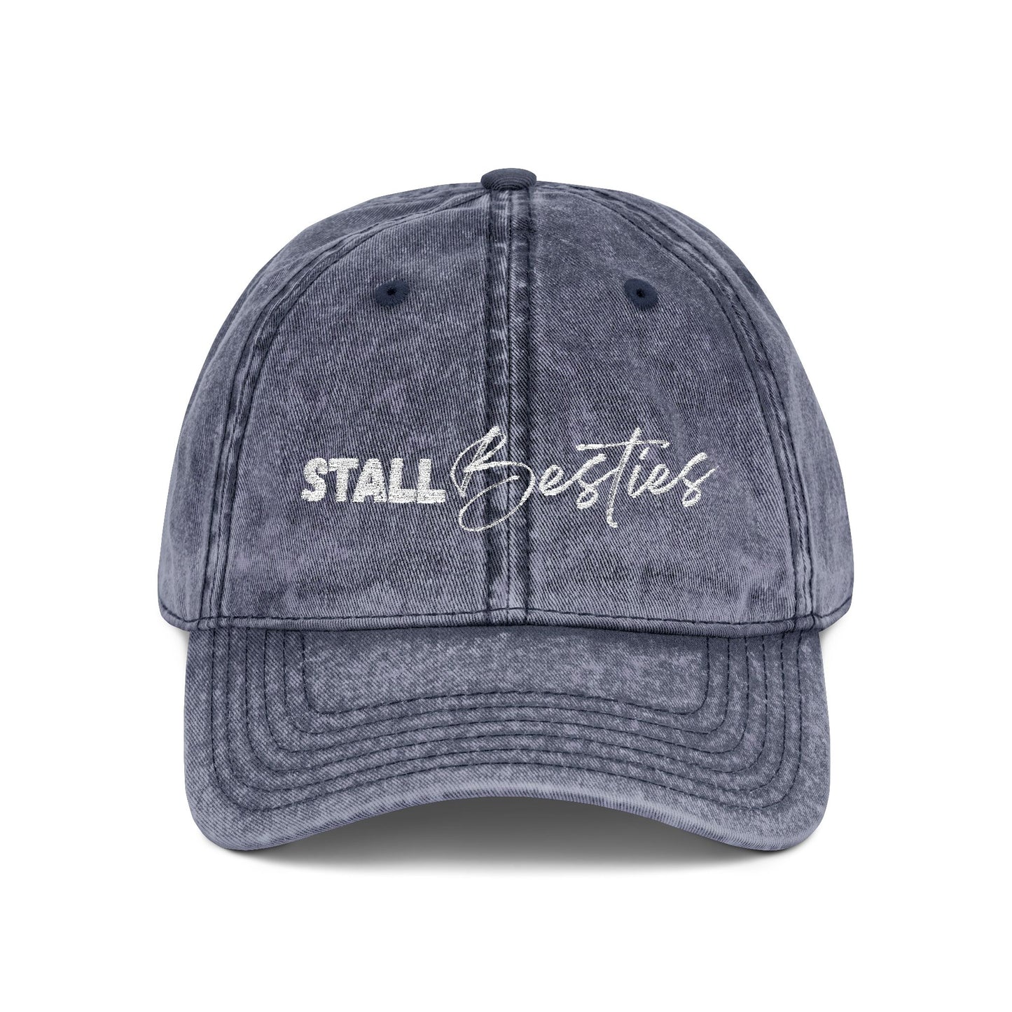 Stall Besties Cap | Vintage Embroidered Baseball Cap