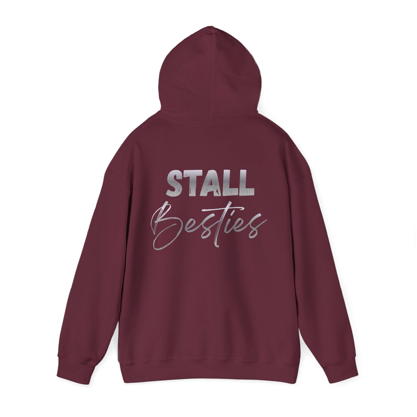 Stall Besties Hoodie — Cute Matching BFF Horse Stall Crewneck